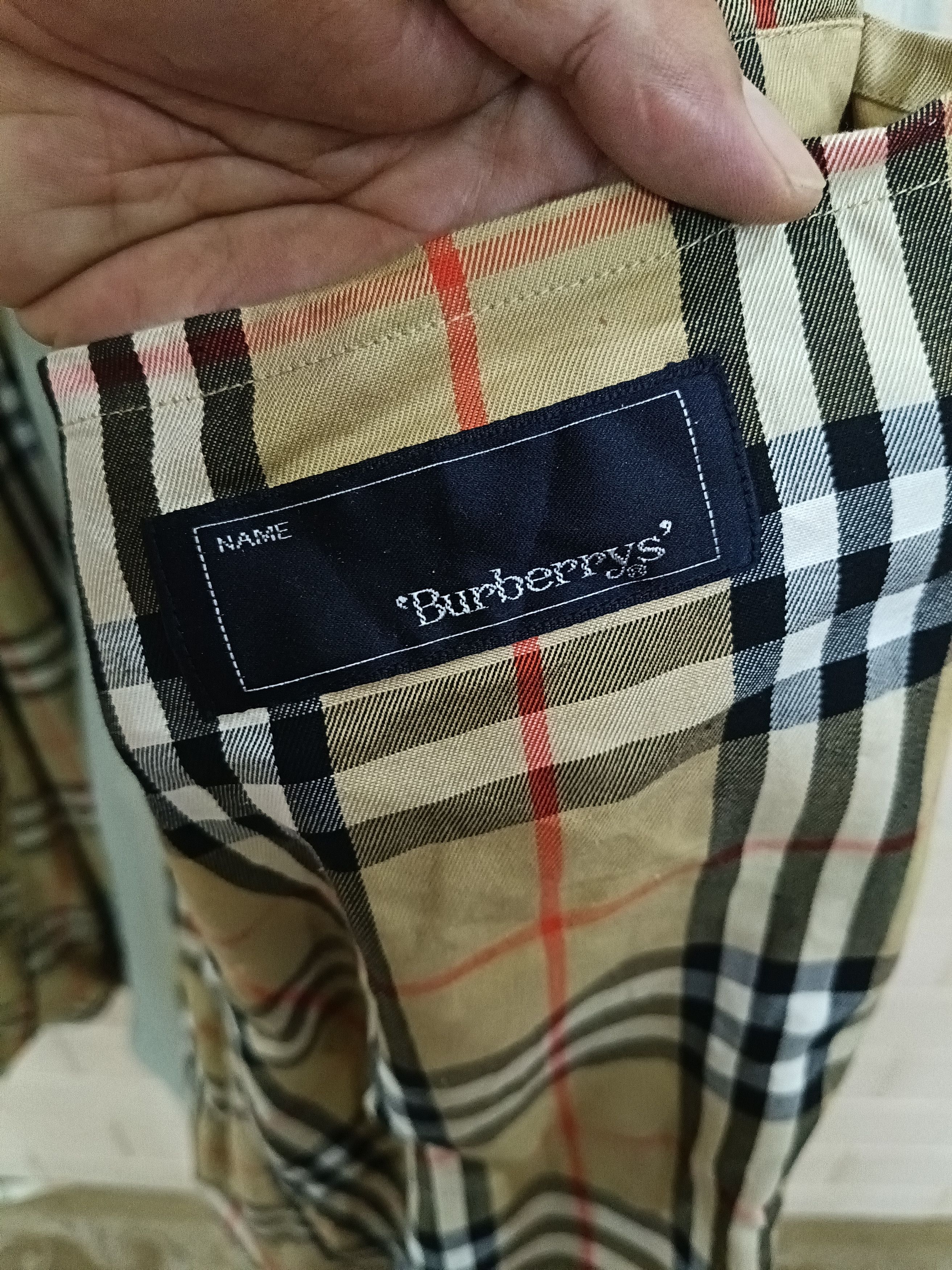 Burberry Prorsum × Vintage Burberry Prorsum BURBERRYS NOVA CHECKED TRENCH COAT JACKET Size US L / EU 52-54 / 3 - 7 Thumbnail