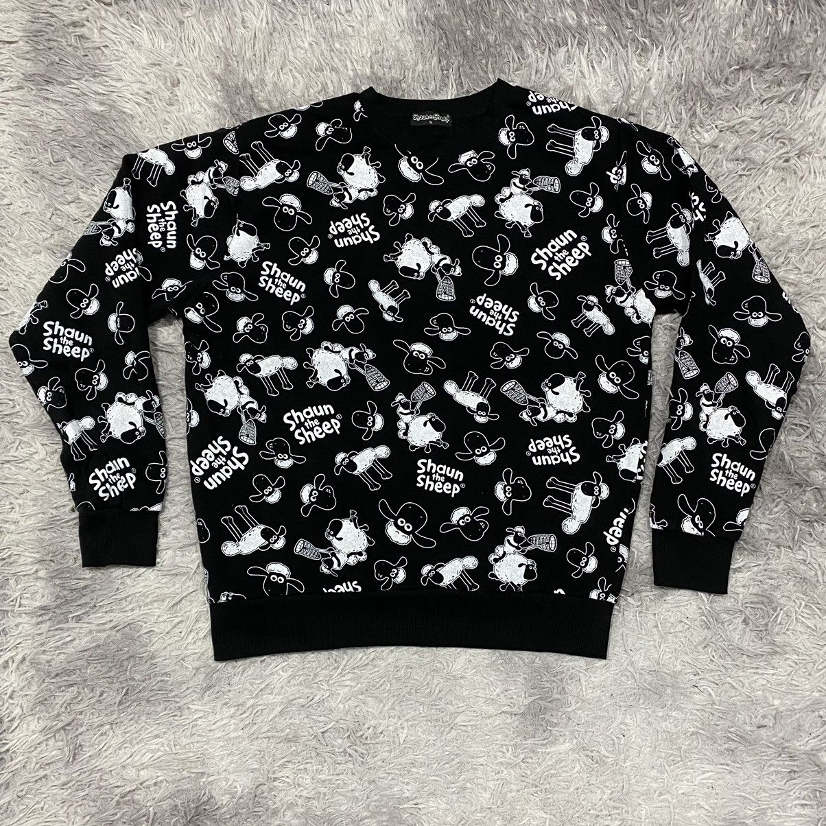 Vintage Fullprint shaun the sheep movie sweater cartoon Size US XXL / EU 58 / 5 - 1 Thumbnail