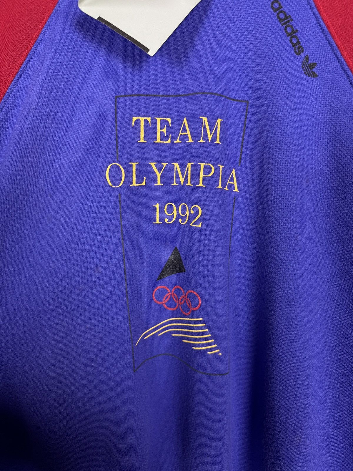Adidas Adidas Team Olympia 1992 Olympic Games Vintage Sweatshirt Size US M / EU 48-50 / 2 - 10 Thumbnail