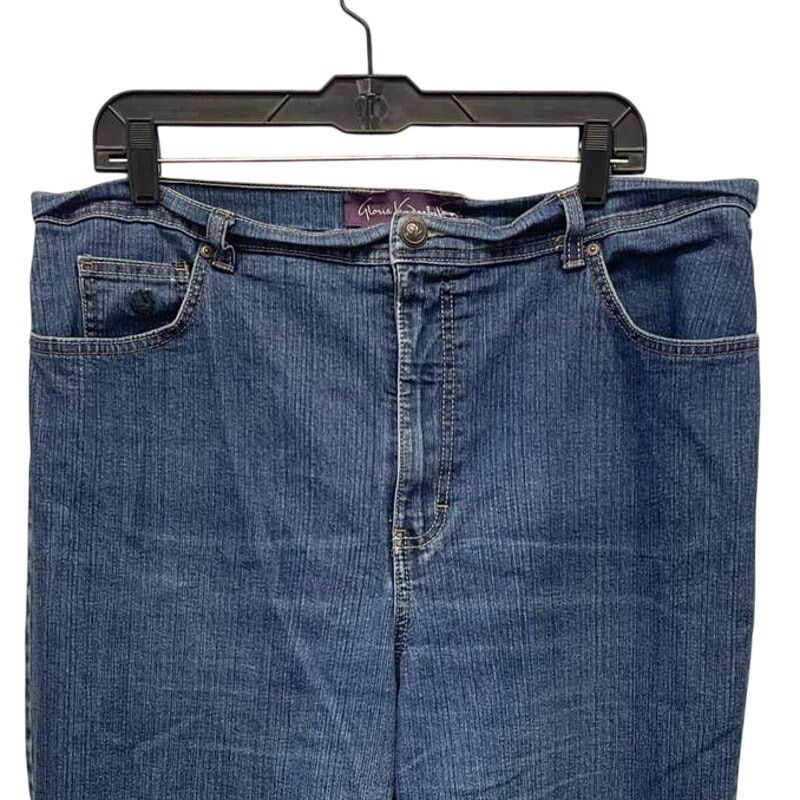 Gloria Vanderbilt Gloria Vanderbilt 18 Long Tapered Denim Blue Jeans 32 Inseam Size 40" / US 18 - 2 Thumbnail