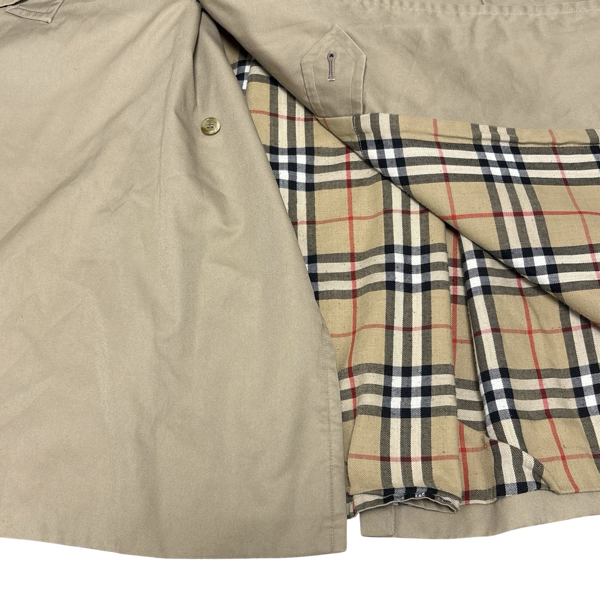 Burberry Vintage Burberry Trench Coat 80s Made In England Nova Check Size US L / EU 52-54 / 3 - 13 Thumbnail
