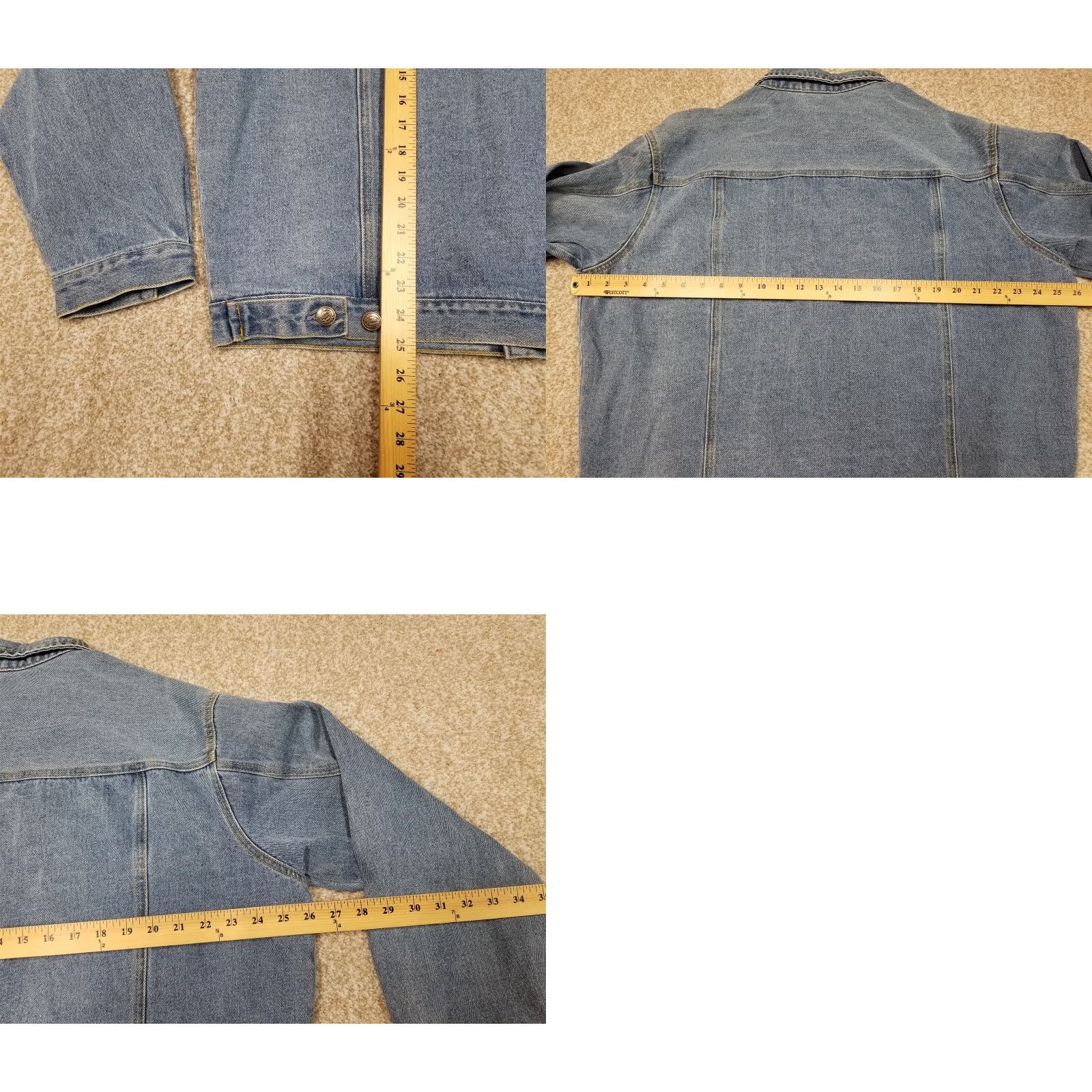 Vintage VINTAGE Most Wanted Denim Jacket Mens L Blue Long Sleeve Trucker Workwear Casual Size US L / EU 52-54 / 3 - 8 Thumbnail