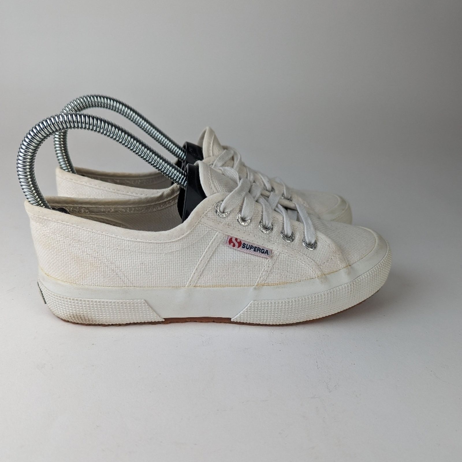 Superga Superga Classic White Lace Up - 6 Size US 6 / IT 36 - 7 Thumbnail
