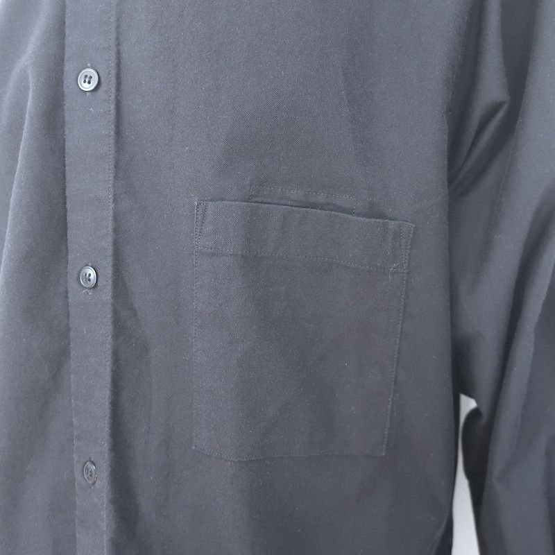 Yohji Yamamoto Yohji Yamamoto Pour Homme Long Staff Shirt Black Size 3 Size US L / EU 52-54 / 3 - 4 Thumbnail