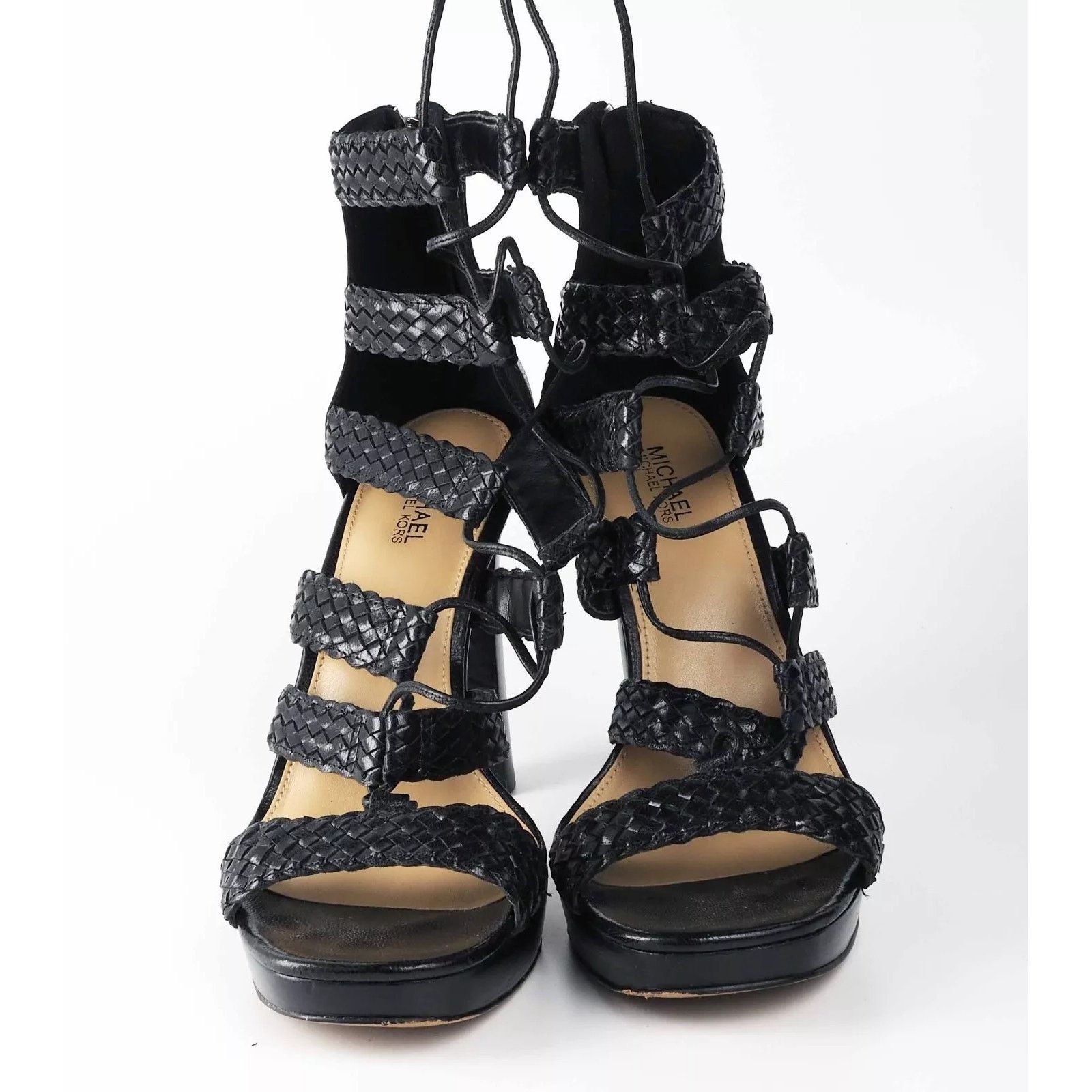 Michael Kors Michael Kors Braided Leather Gladiator Tassel Sandals Size US 8 / IT 38 - 3 Thumbnail