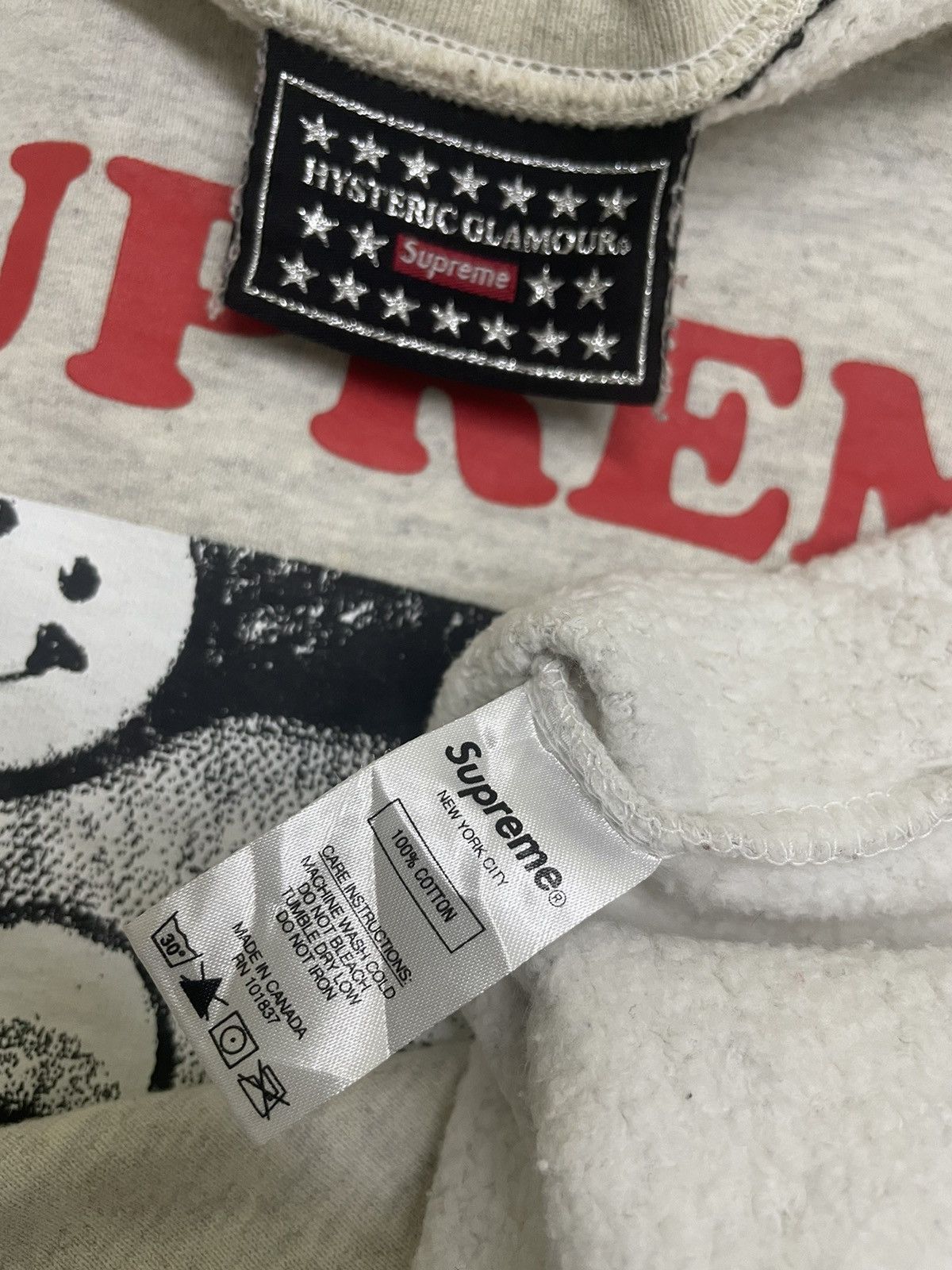 Hysteric Glamour × Supreme Supreme Hysteric Glamour Sweatshirt Tee Size US S / EU 44-46 / 1 - 6 Thumbnail