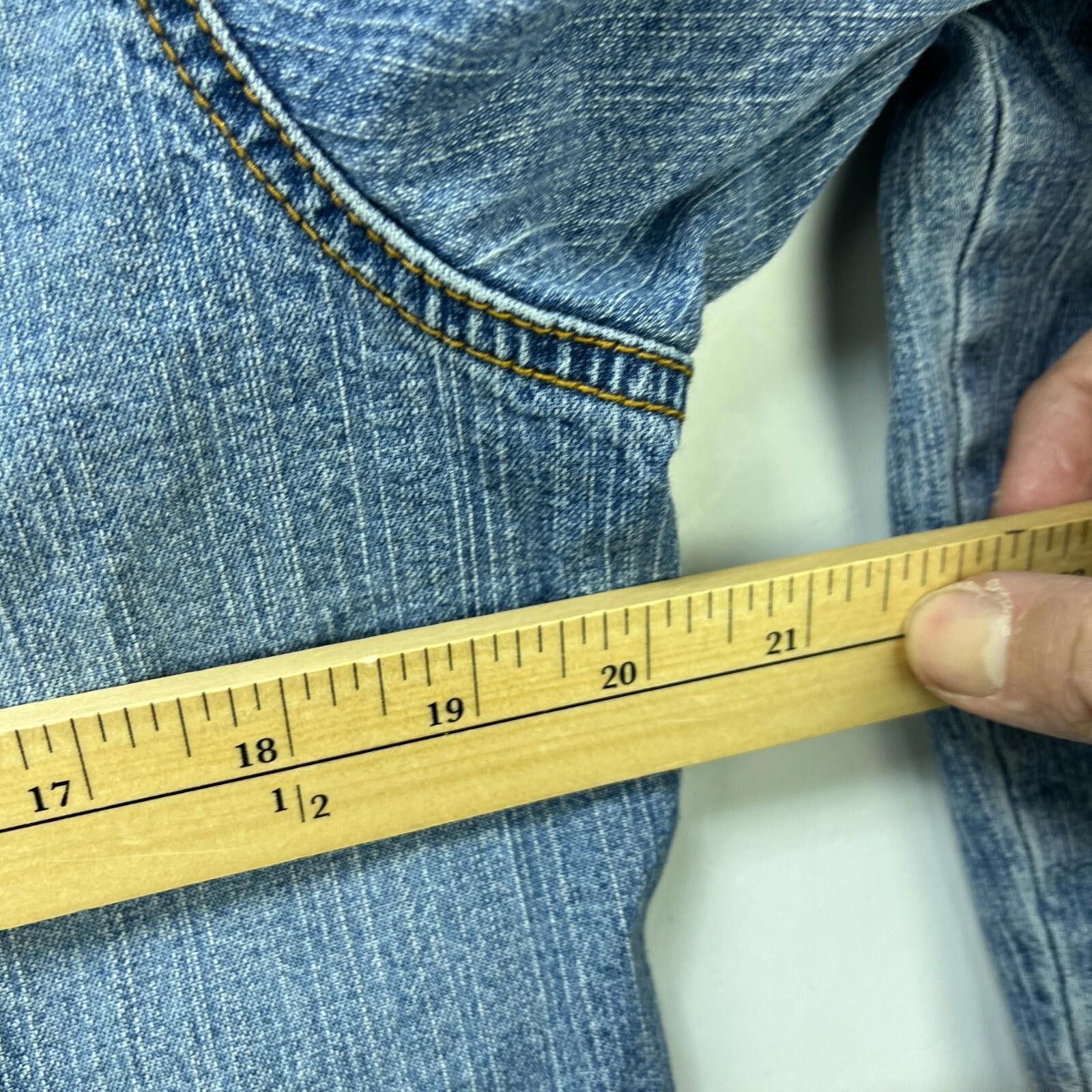 Levi's Vintage Y2K Levis Denim Jacket Womens Large Size L / US 10 / IT 46 - 6 Thumbnail