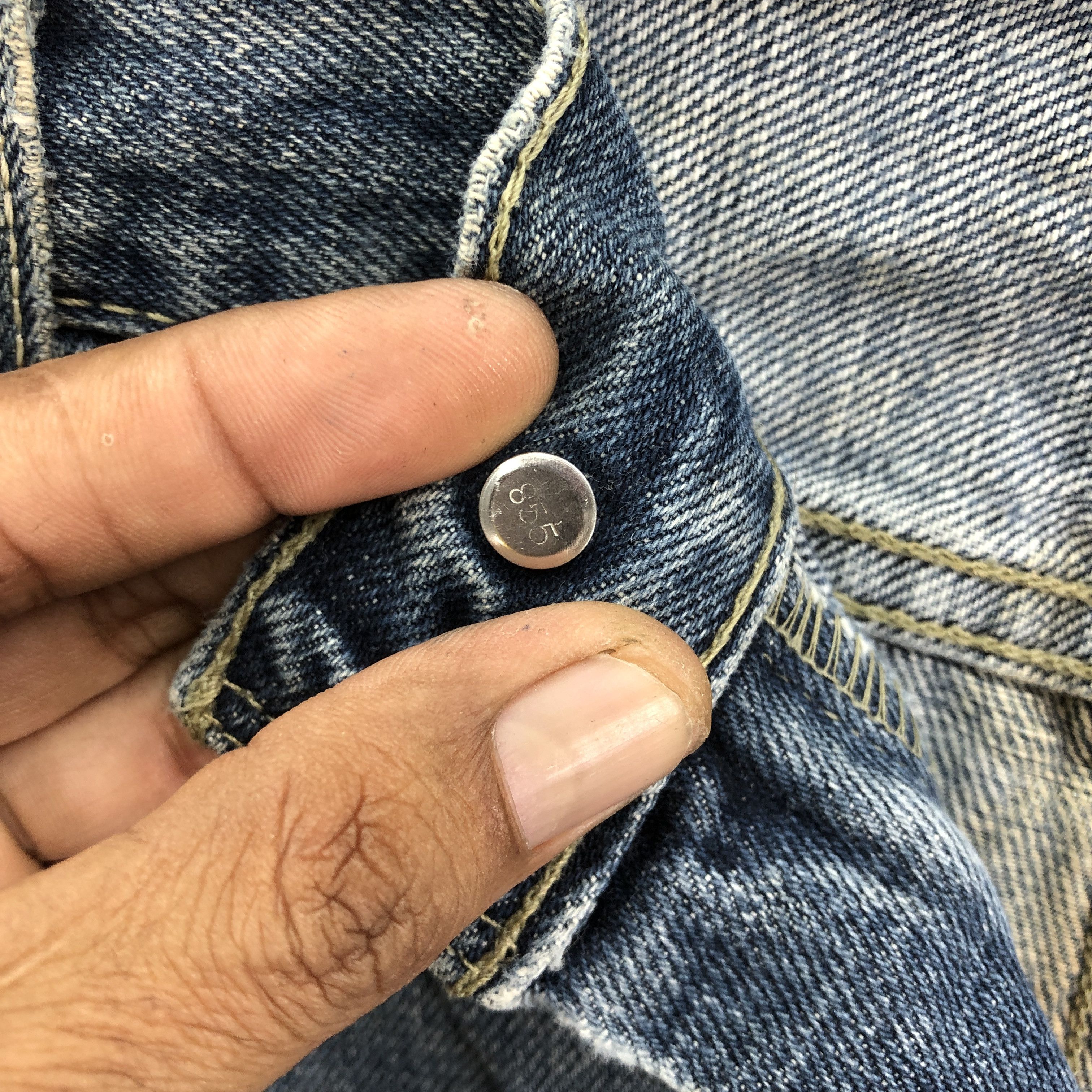 Levi's × Vintage Vintage Y2K Levis 569 Baggy Loose Jeans Levi's Faded Denim Size US 36 / EU 52 - 9 Thumbnail