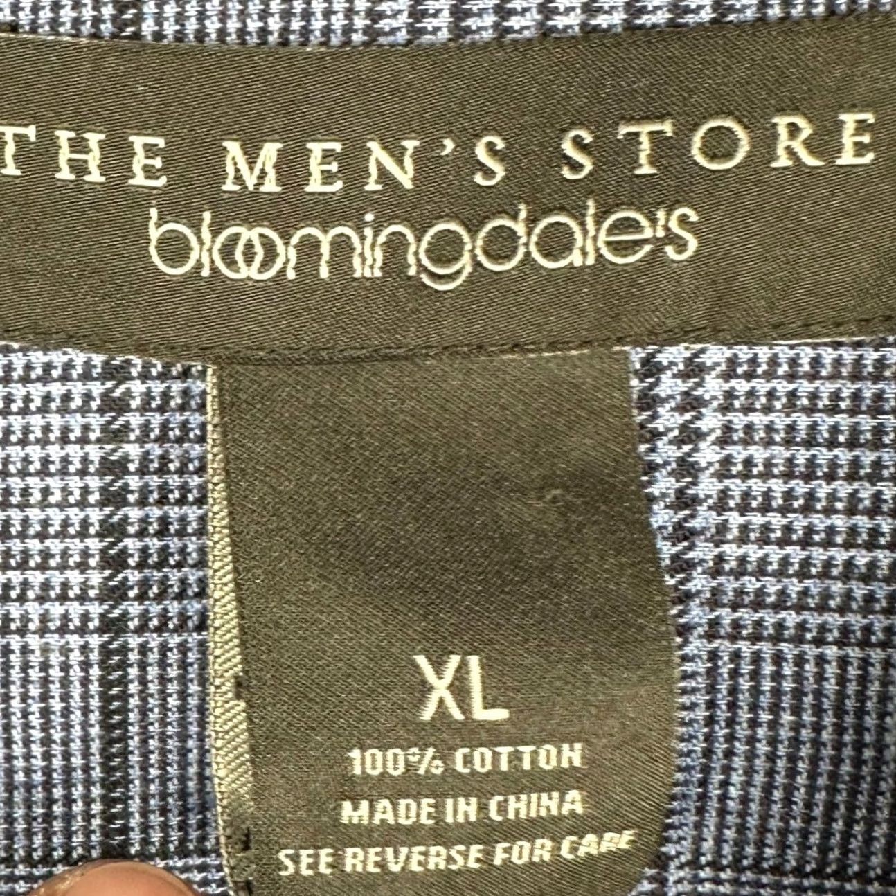 Bloomingdale's VINTAGE The Men маълум? Size US XL / EU 56 / 4 - 4 Thumbnail
