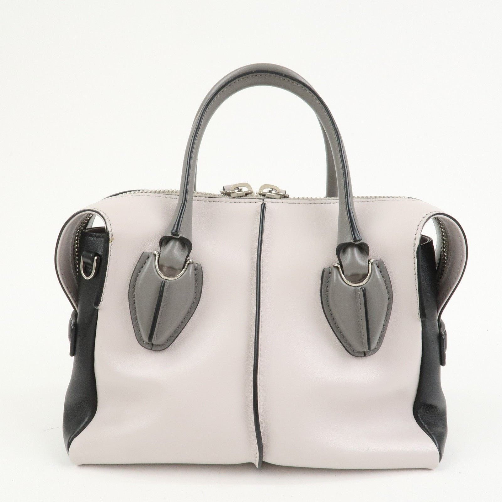 Tod's Tod's D Styling Bag Calfskin Shoulder White Size ONE SIZE - 2 Thumbnail