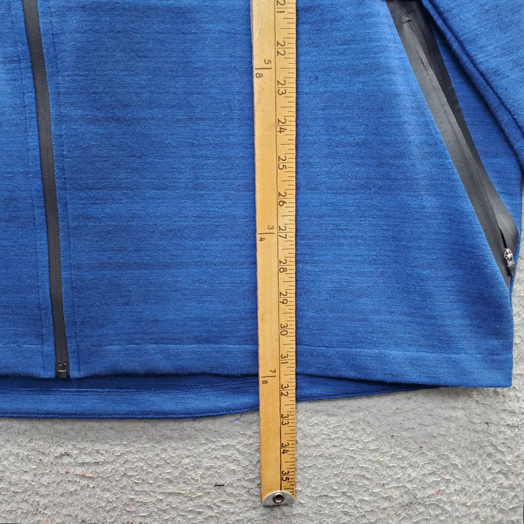 Vintage Russell Mens Tracksuit 2XL Blue Fusion Knit 2 Piece Full Zip Hooded Sweatshirt & Pants Athletic Casual Set Size US 39 - 4 Thumbnail