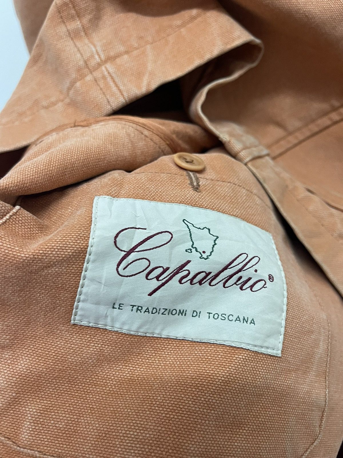 Anglo-Italian Vintage Italian Capalbio Worker Jacket Made in Italy Size US L / EU 52-54 / 3 - 5 Thumbnail