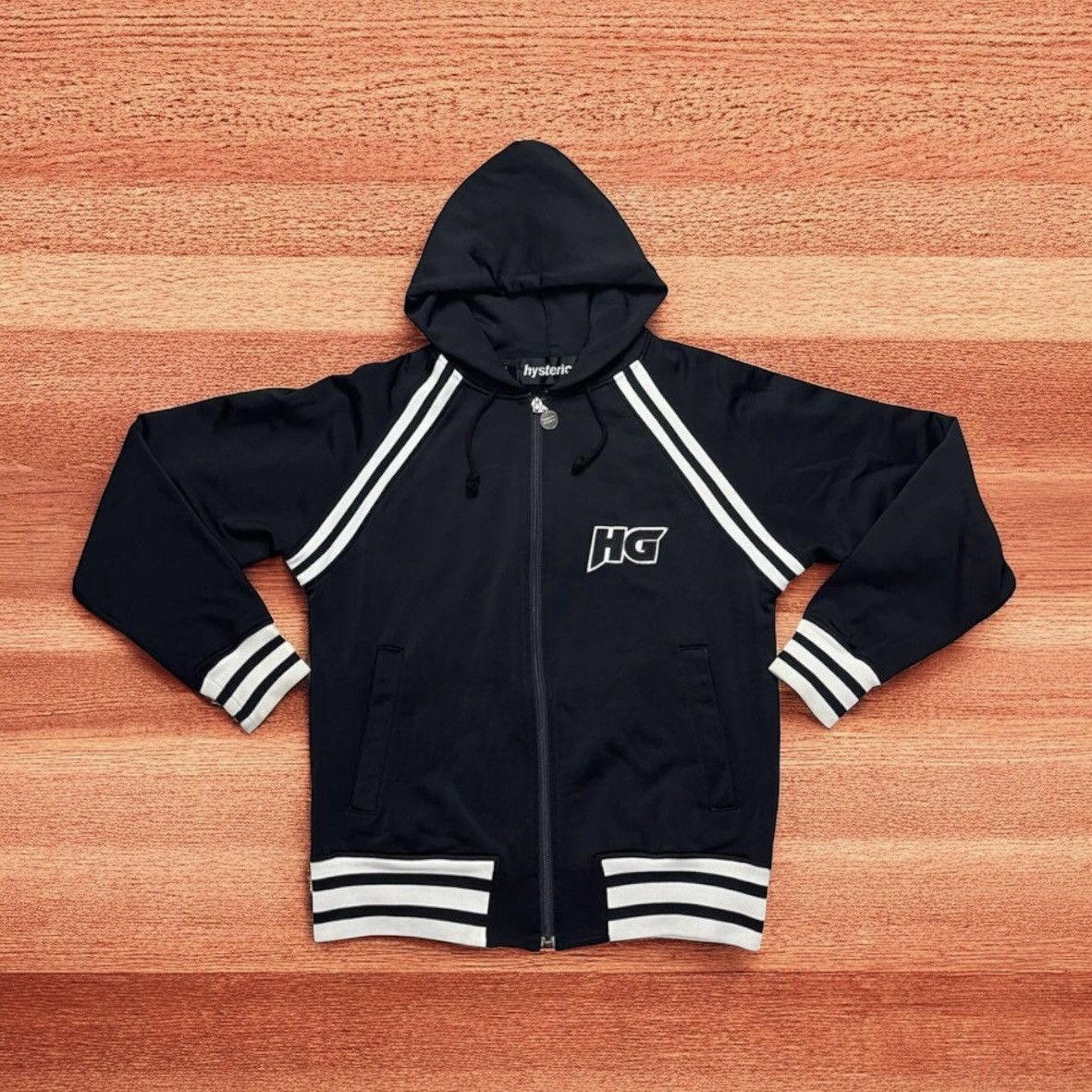 Hysteric Glamour Vintage 90’s Hysteric Glamour HG Spell Out Hoodie Zipper Size US S / EU 44-46 / 1 - 1 Thumbnail