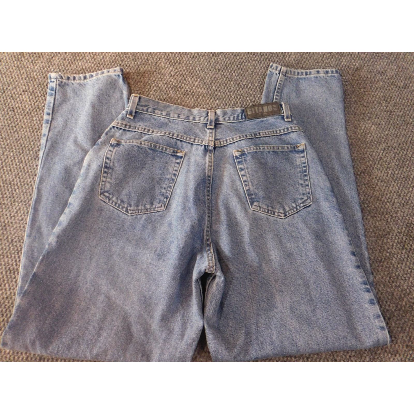 Vintage VINTAGE Gitano Jeans Womens 10 blue straight denim classic Size 27" / US 4 / IT 40 - 5 Thumbnail