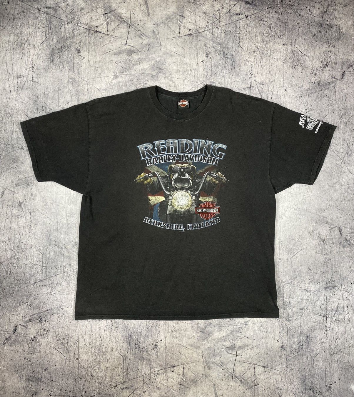 Harley Davidson × Vintage Vintage Harley Davidson 2010 Biker Tee T Shirt Size US XXL / EU 58 / 5 - 2 Thumbnail