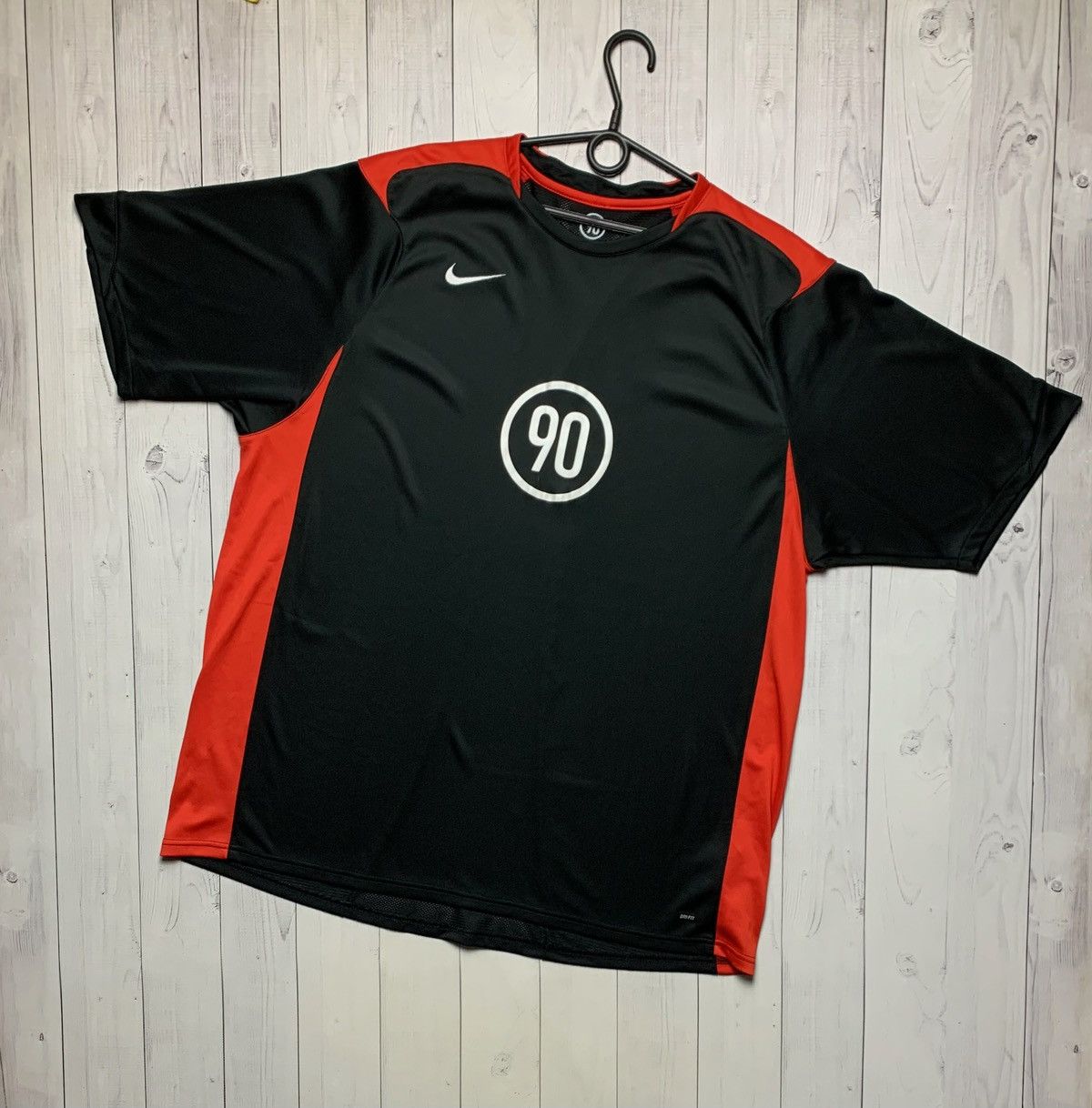 Nike × Streetwear × Vintage Vintage Nike total 90 jersey size XXL 
