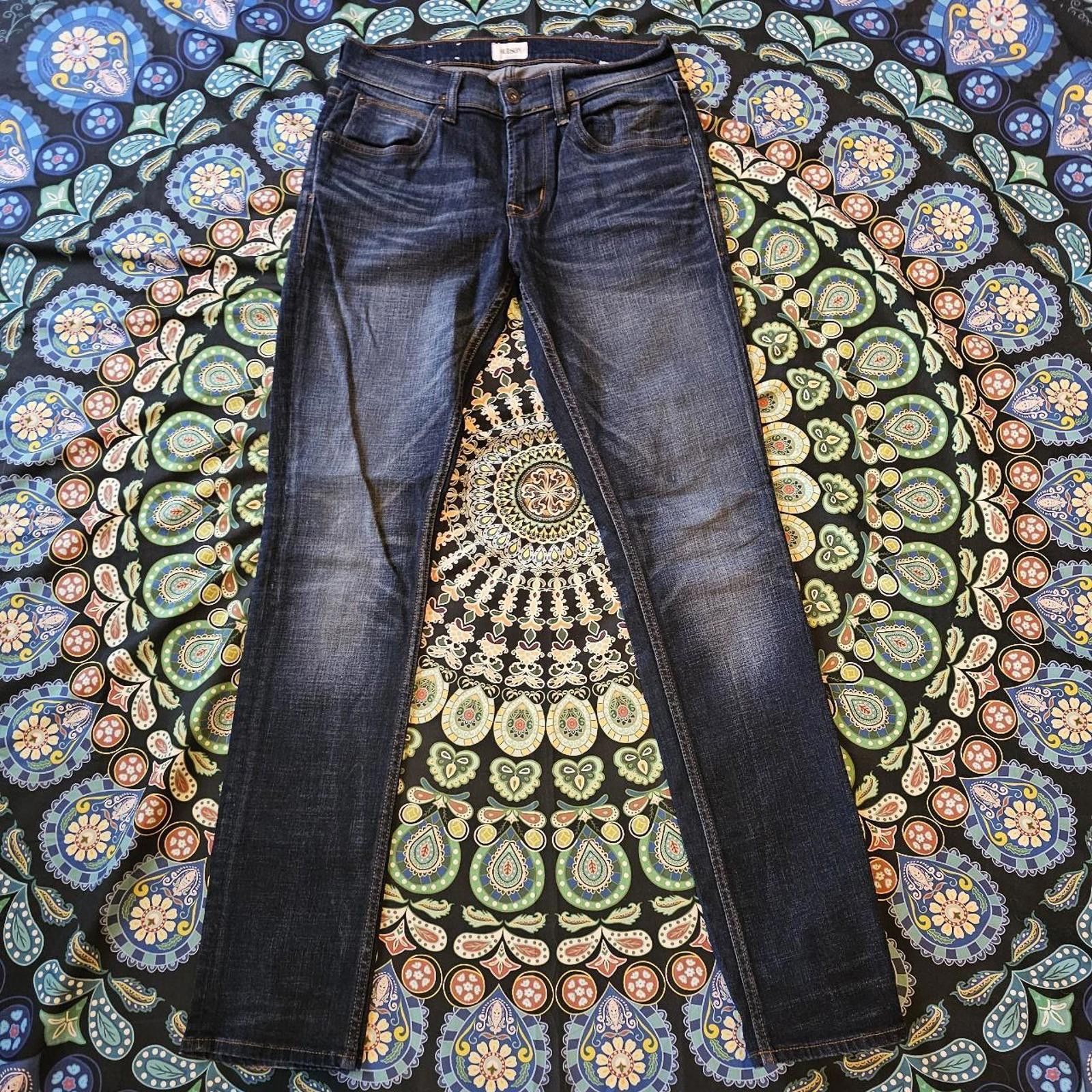 Hudson Hudson Men's Blue Jeans Size US 30 / EU 46 - 1 Thumbnail