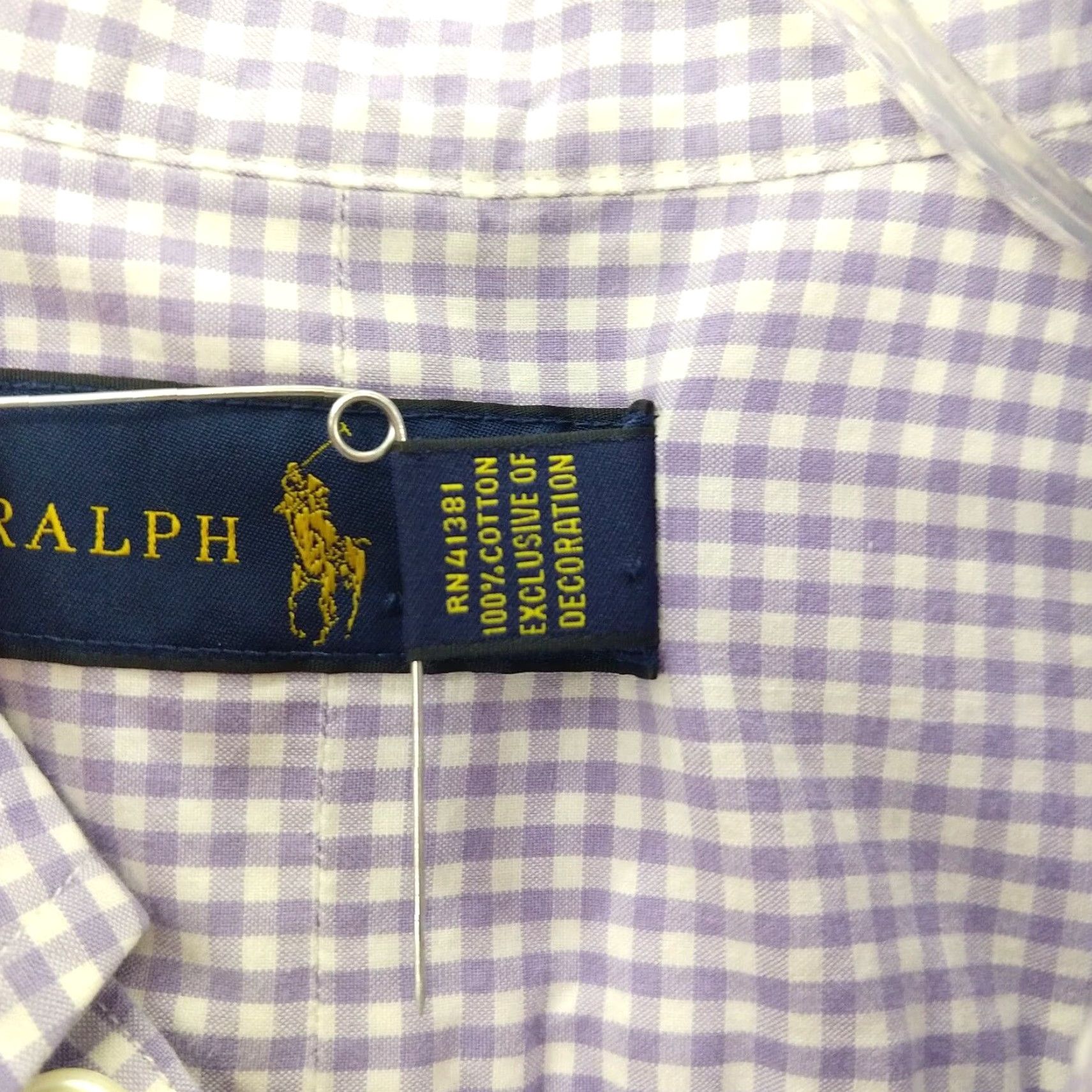 Ralph Lauren Ralph Lauren Shirt Mens Large Blue Stripe Button Up Long Sleeve Size US L / EU 52-54 / 3 - 7 Thumbnail