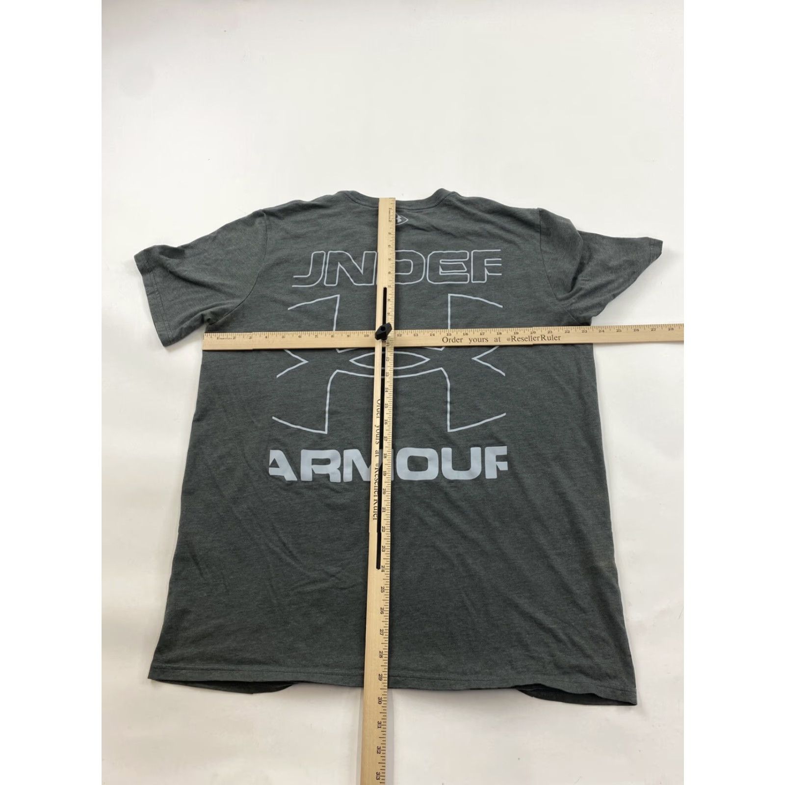 Under Armour Under Armour Shirt Men 2XL Gray Short Sleeve Crew Neck Logo T-Shirt Size US XXL / EU 58 / 5 - 4 Thumbnail