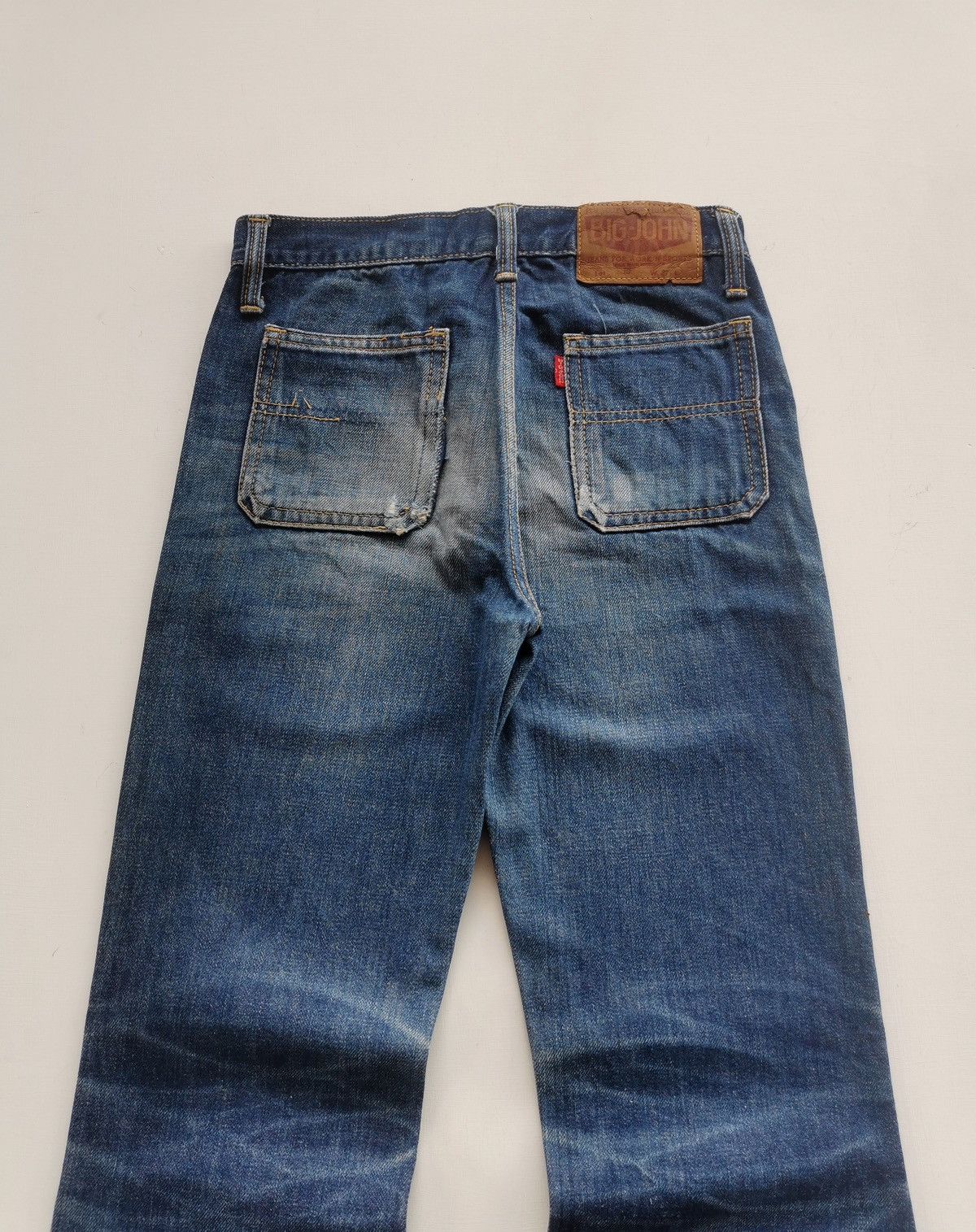 Big John 70s Vintage Big John Flare Denim Jeans Size US 26 / EU 42 - 6 Thumbnail