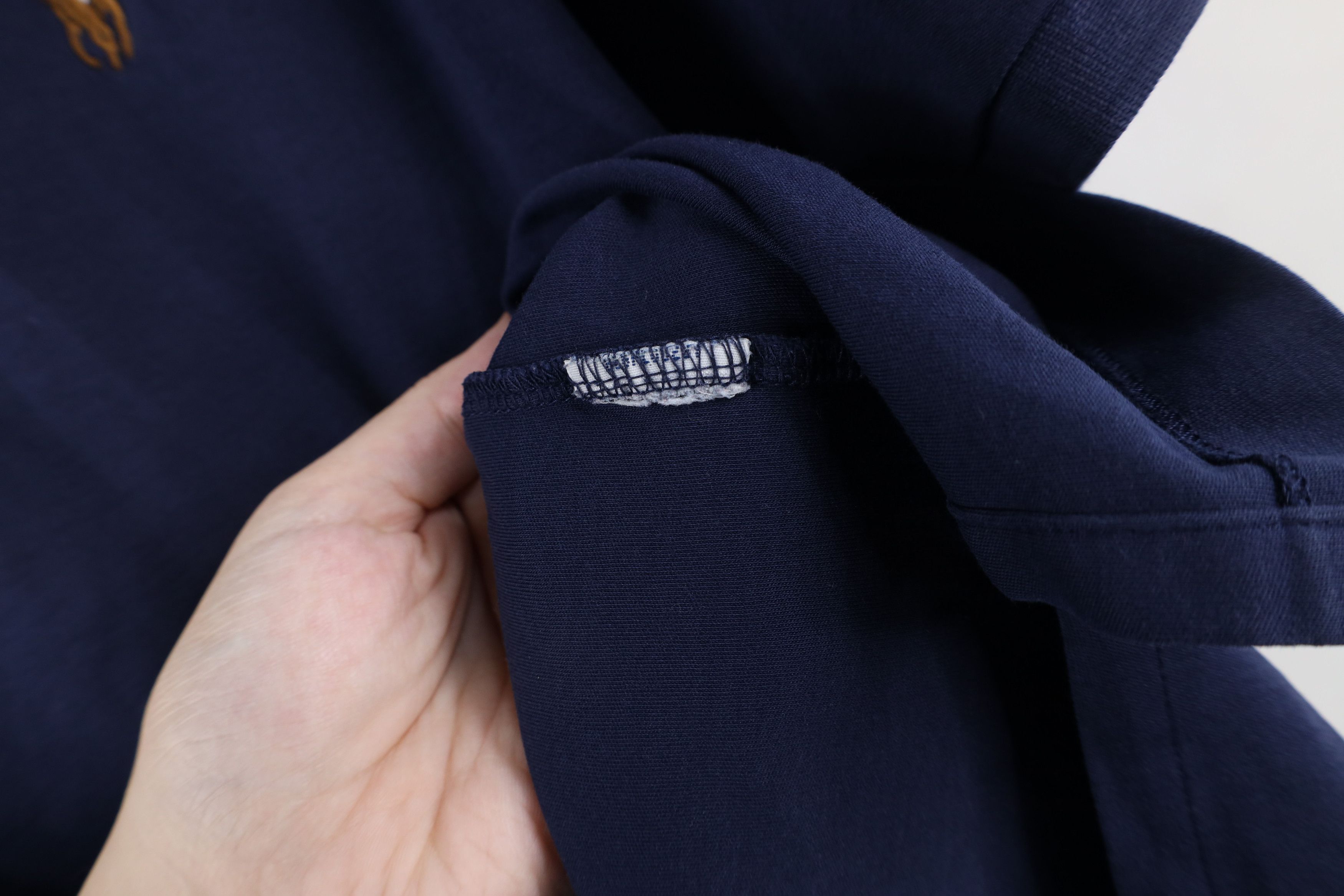 Ralph Lauren × Vintage Ralph Lauren Pima Cotton Soft Touch Collared Polo Shirt Blue Size US XL / EU 56 / 4 - 6 Thumbnail