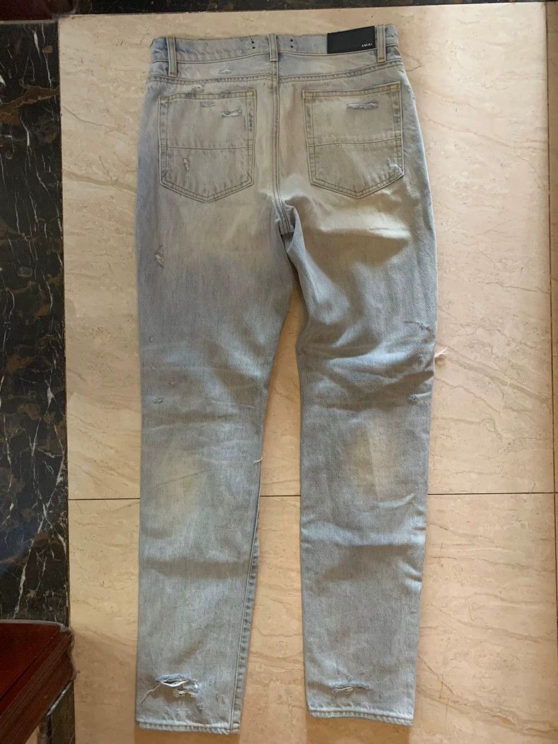 Amiri Amiri Major Destruction Denim Pants Size US 30 / EU 46 - 2 Thumbnail