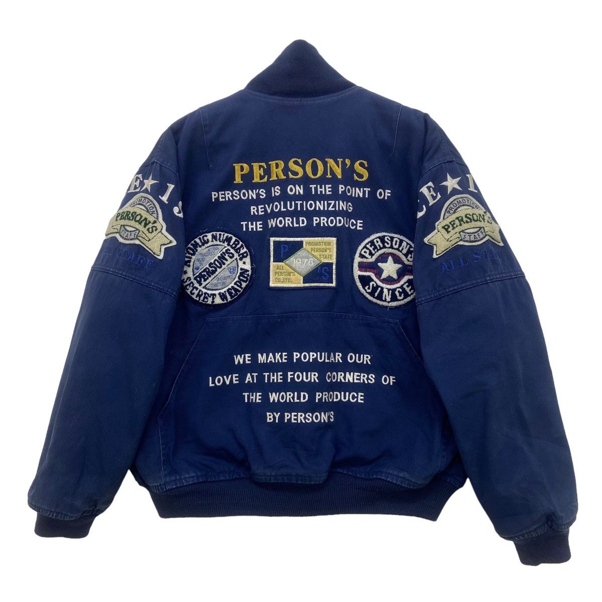 Japanese Brand × PERSON'S × Vintage Vintage Person’s Hype Street Fashion Stylish Bomber Oversize Size US S / EU 44-46 / 1 - 1 Thumbnail