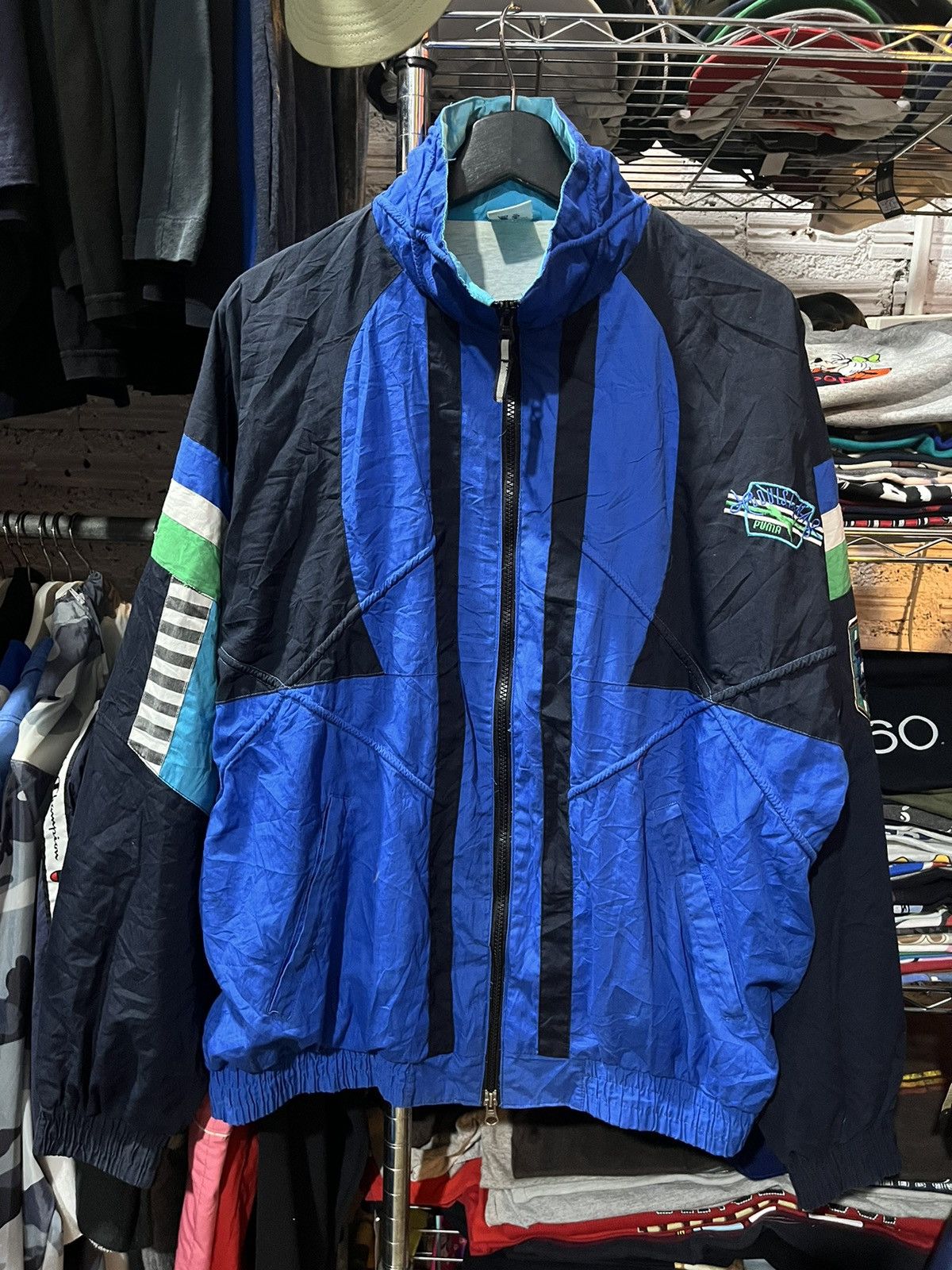 Puma Vintage Louisiana Puma Sport Classics Windbreaker Jacket 90s Grailed