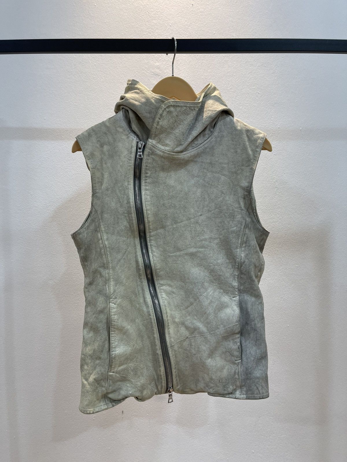Isamu Katayama Backlash ISAMU KATAYAMA BACKLASH Vest Hoodie Leather Size US M / EU 48-50 / 2 - 6 Thumbnail