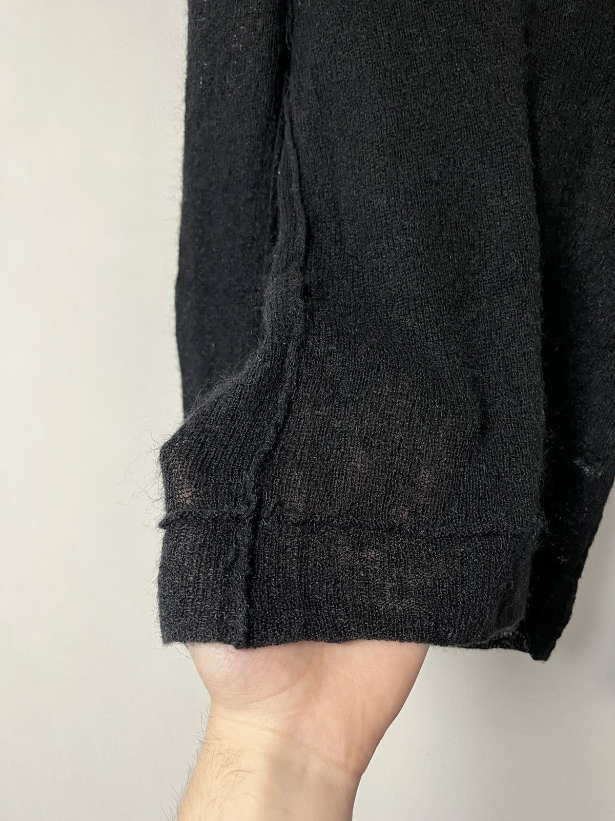 Dolce & Gabbana × Vintage Vintage Dolce Gabbana Mohair Avant-garde Sweater Size S / US 4 / IT 40 - 7 Thumbnail