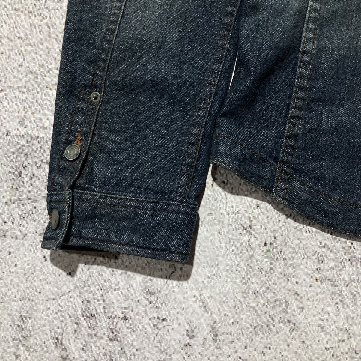 Nicole Club 2000s Nicole Club For Men Biker Denim Jacket Blue Indigo Size US M / EU 48-50 / 2 - 13 Thumbnail