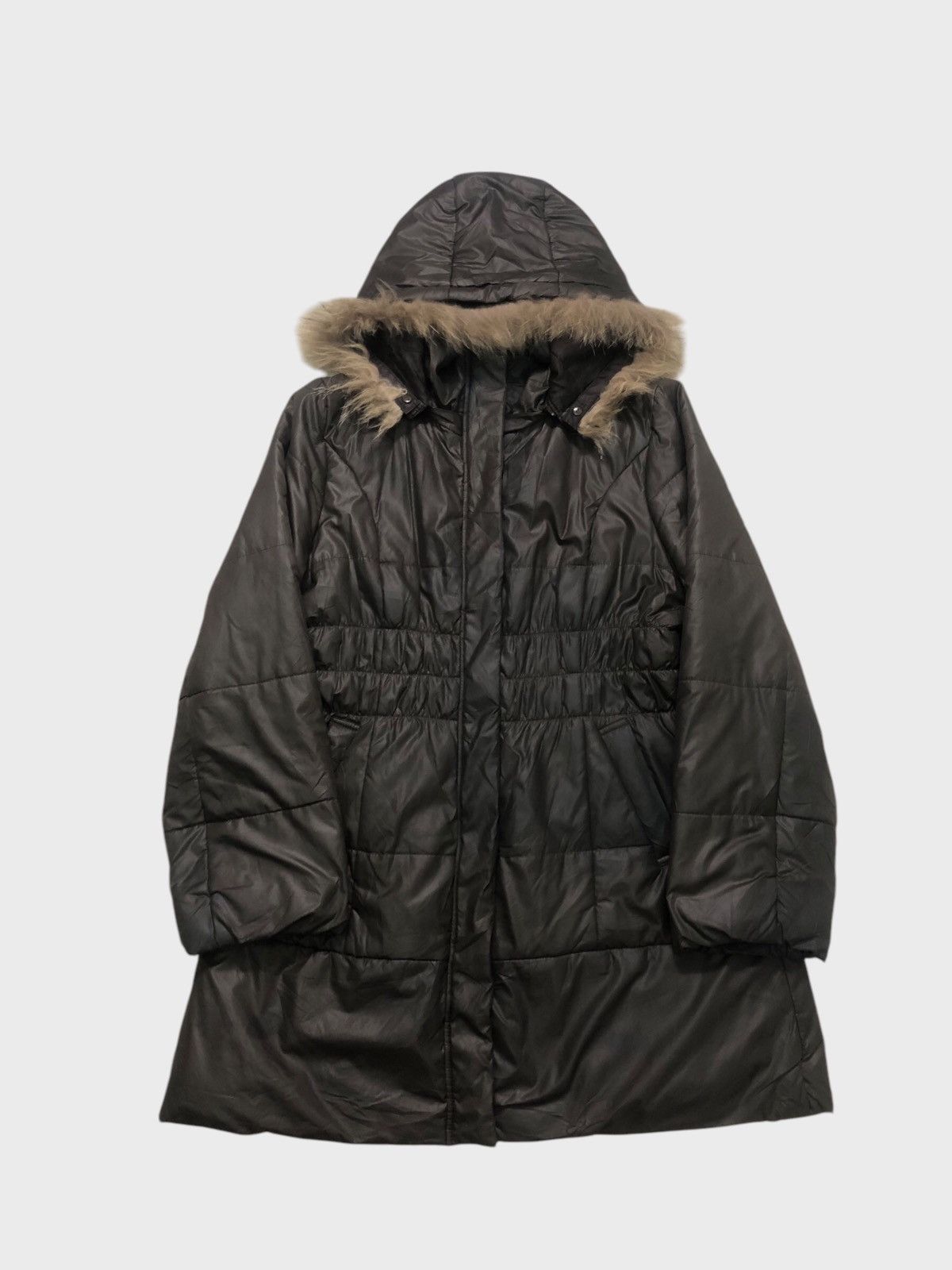 Hysteric Glamour × If Six Was Nine × Le Grande Bleu (L.G.B.) Vintage Fur Hoodie Long Puffer Jacket Size M / US 6-8 / IT 42-44 - 1 Thumbnail