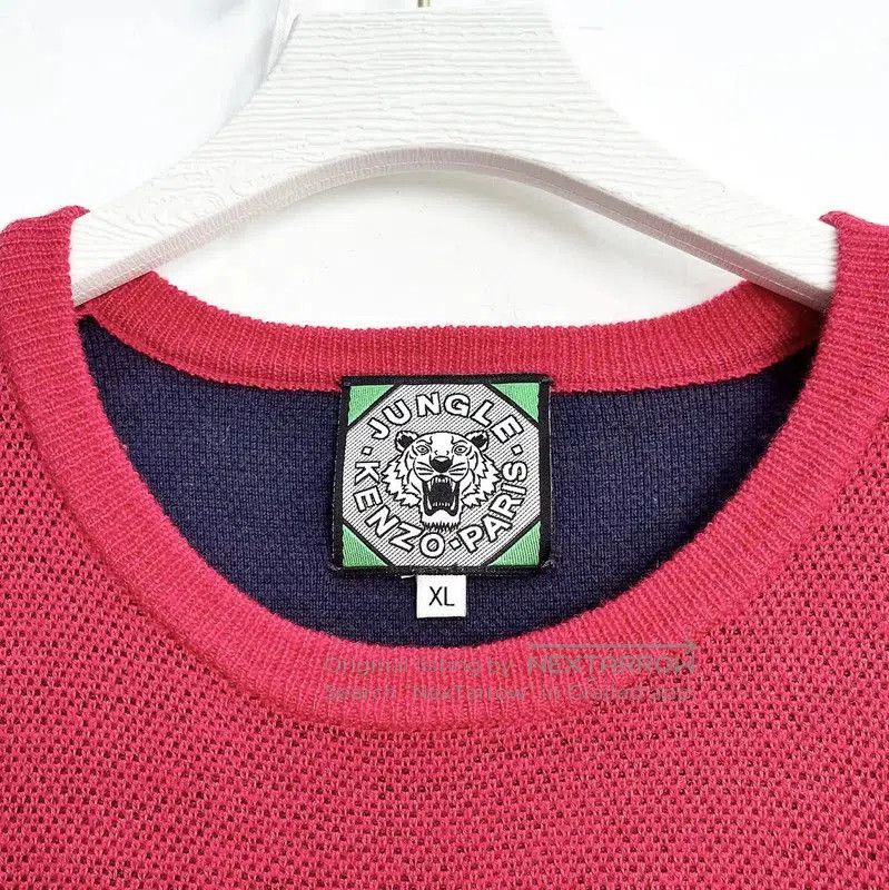 Kenzo KENZO Colorful Graphic Sweater for Women . Size XL / US 12-14 / IT 48-50 - 5 Thumbnail