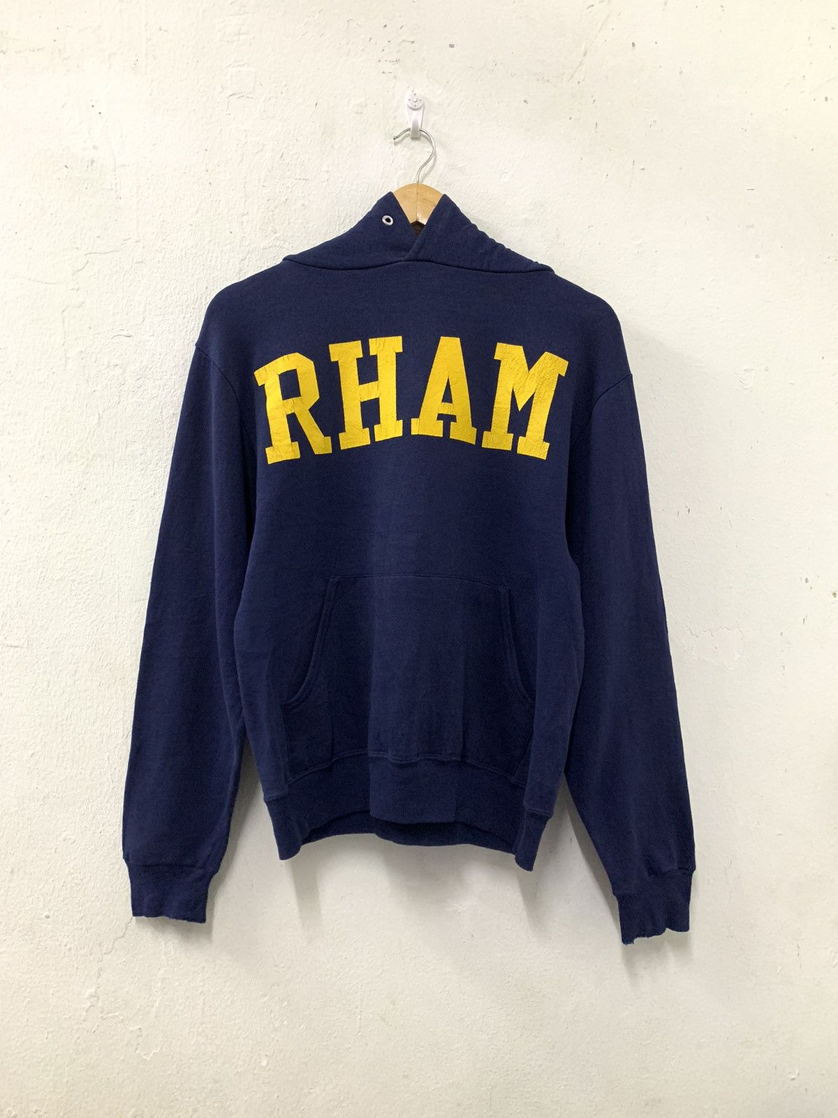 image of Vintage Rham Raptors Sweatshirt in Navy Blue, Men's (Size Small)