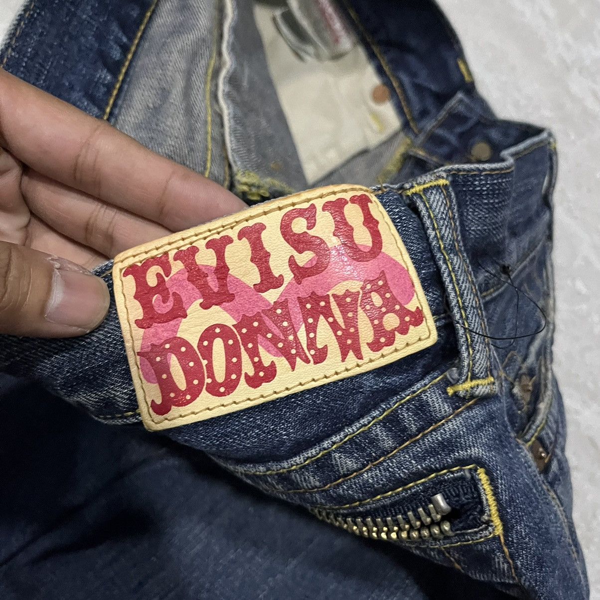 Evisu Evisu Donna Pink Seagulls Denim Jeans Size US 30 / EU 46 - 5 Thumbnail