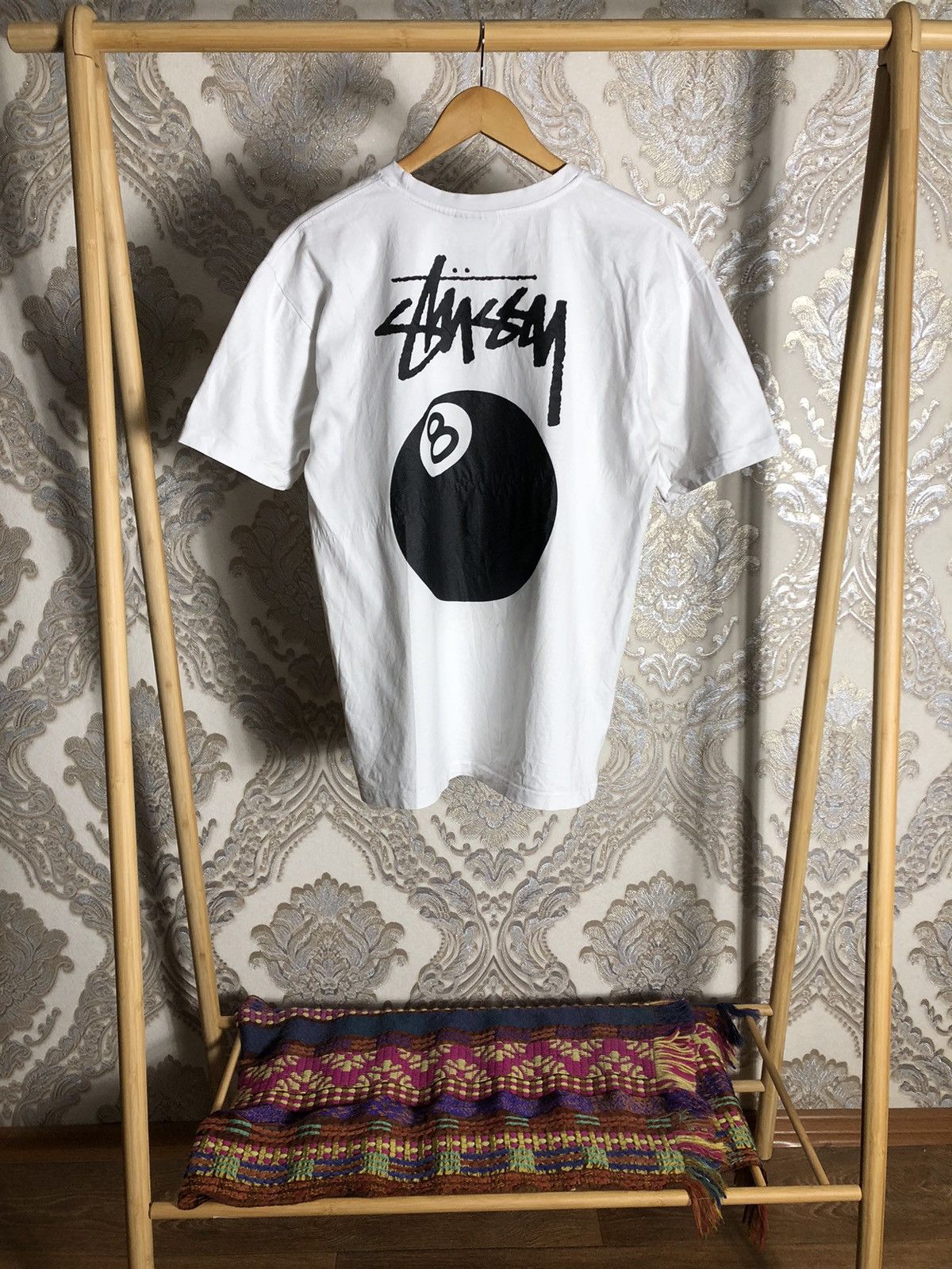 Stussy VINTAGE STUSSY DOUBLE PRINTED BIG LOGO T-SHIRT JAPAN STYLE Size US XL / EU 56 / 4 - 1 Thumbnail