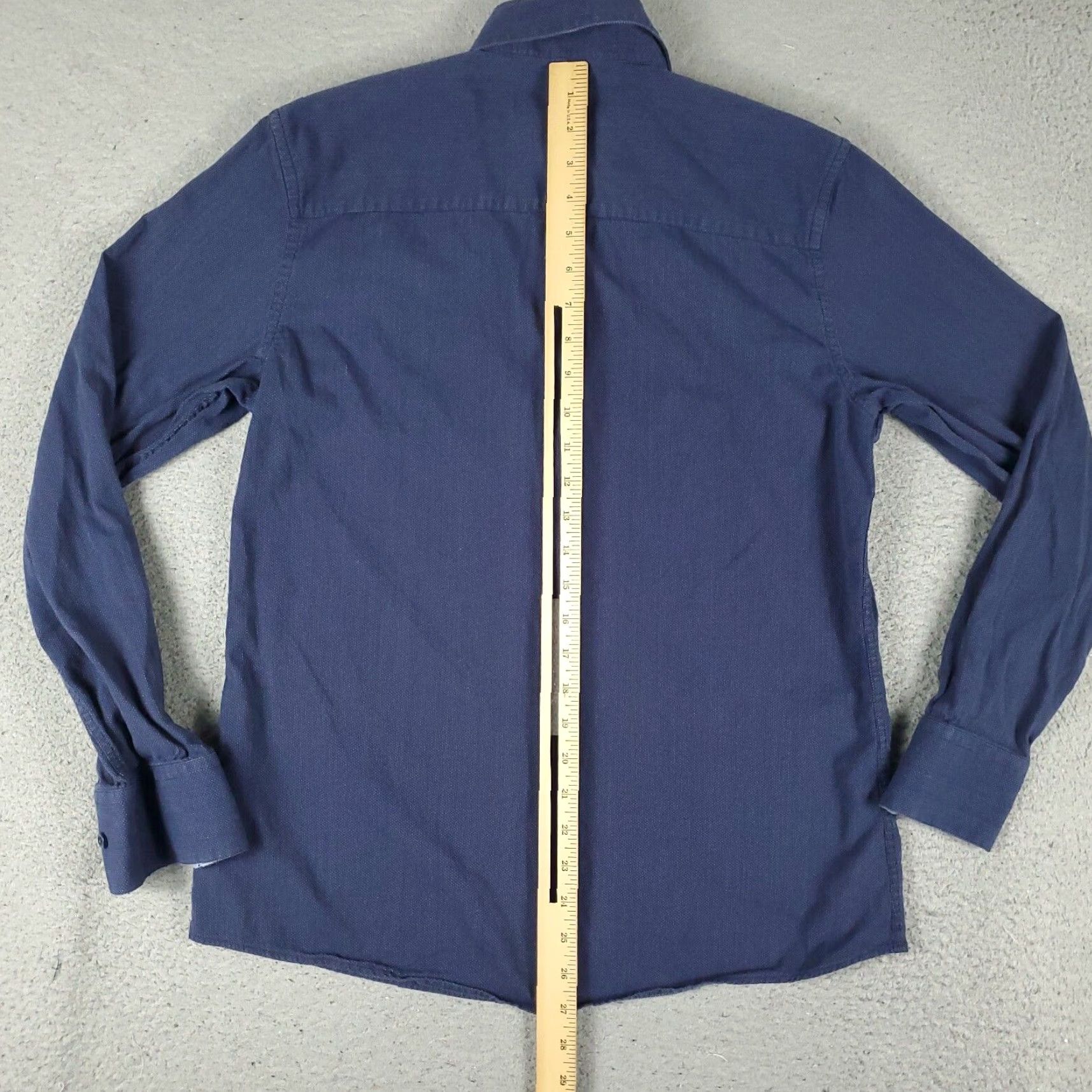 Hard Rock Cafe Hard Rock Shirt Mens Medium Blue Button-Up Long Sleeve Casual Shirt Size US M / EU 48-50 / 2 - 4 Thumbnail