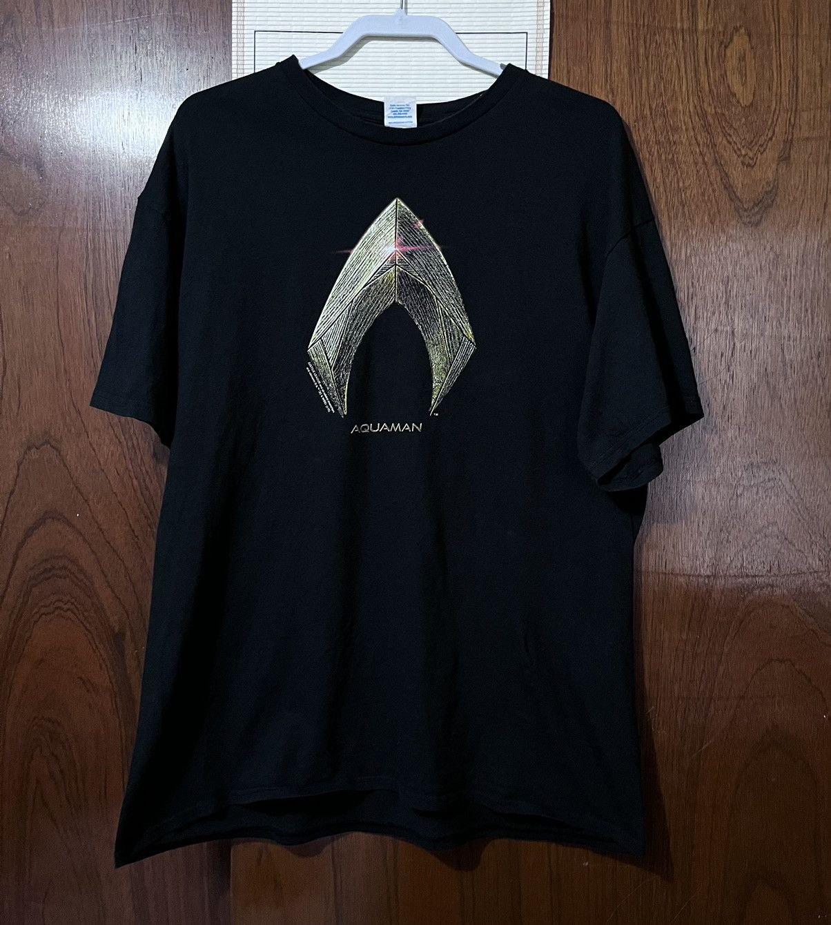DC Comics Promo Movie Tee “Aquaman 2018”” Size US XL / EU 56 / 4 - 1 Thumbnail