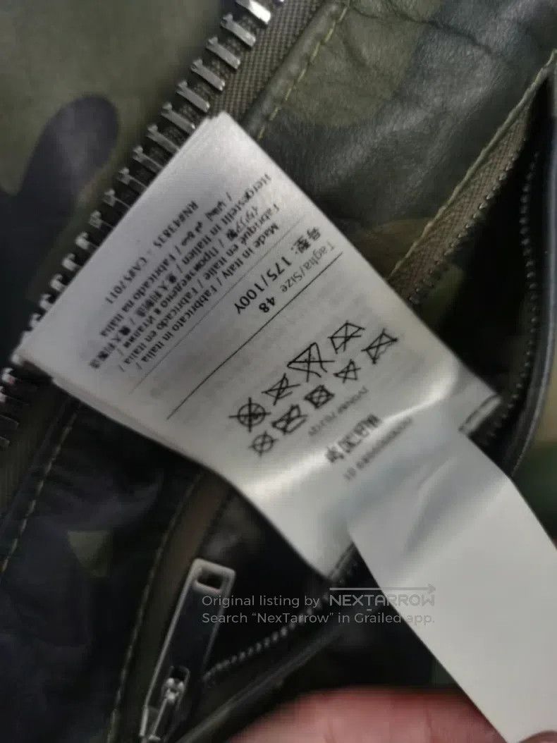 Valentino Valentino Camouflage leather jacket Size US M / EU 48-50 / 2 - 9 Thumbnail