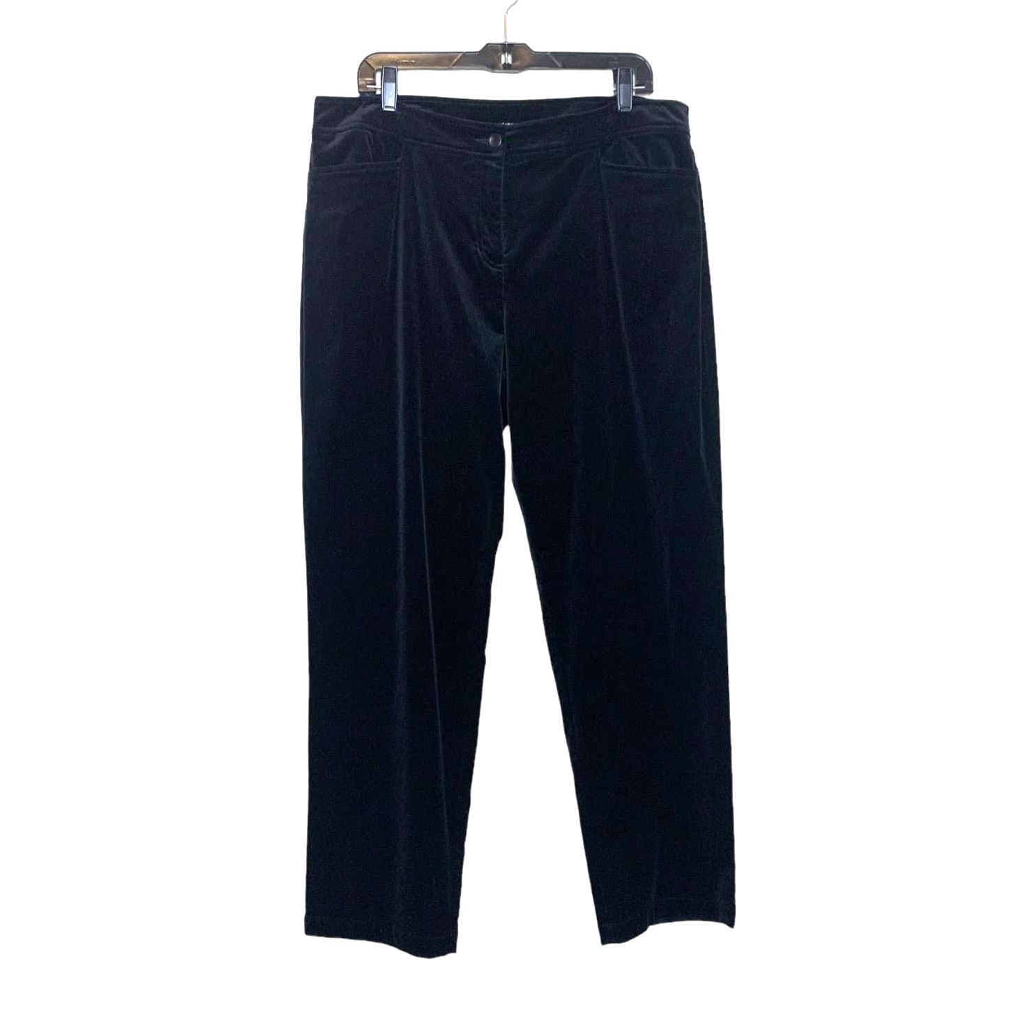 Eileen Fisher Eileen Fisher velvet straight legs dress pants size Large Size 38" / US 16 / IT 52 - 1 Thumbnail