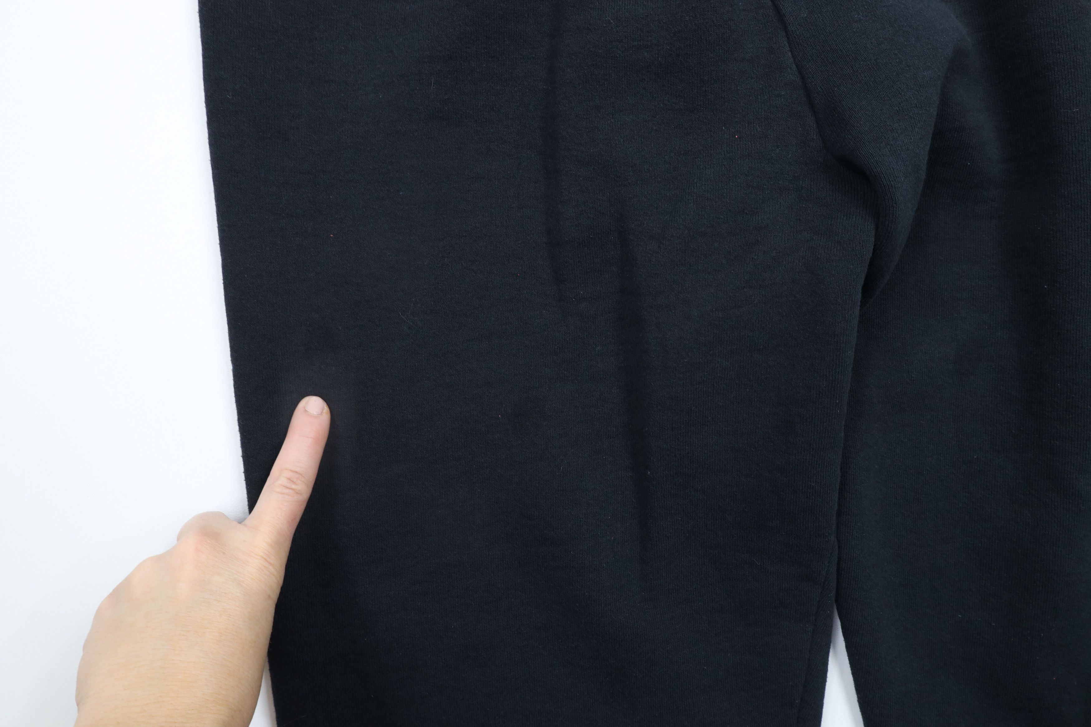 Vintage Vintage 90s Streetwear Heavyweight Sweatpants Joggers Black Size US 38 / EU 54 - 12 Thumbnail