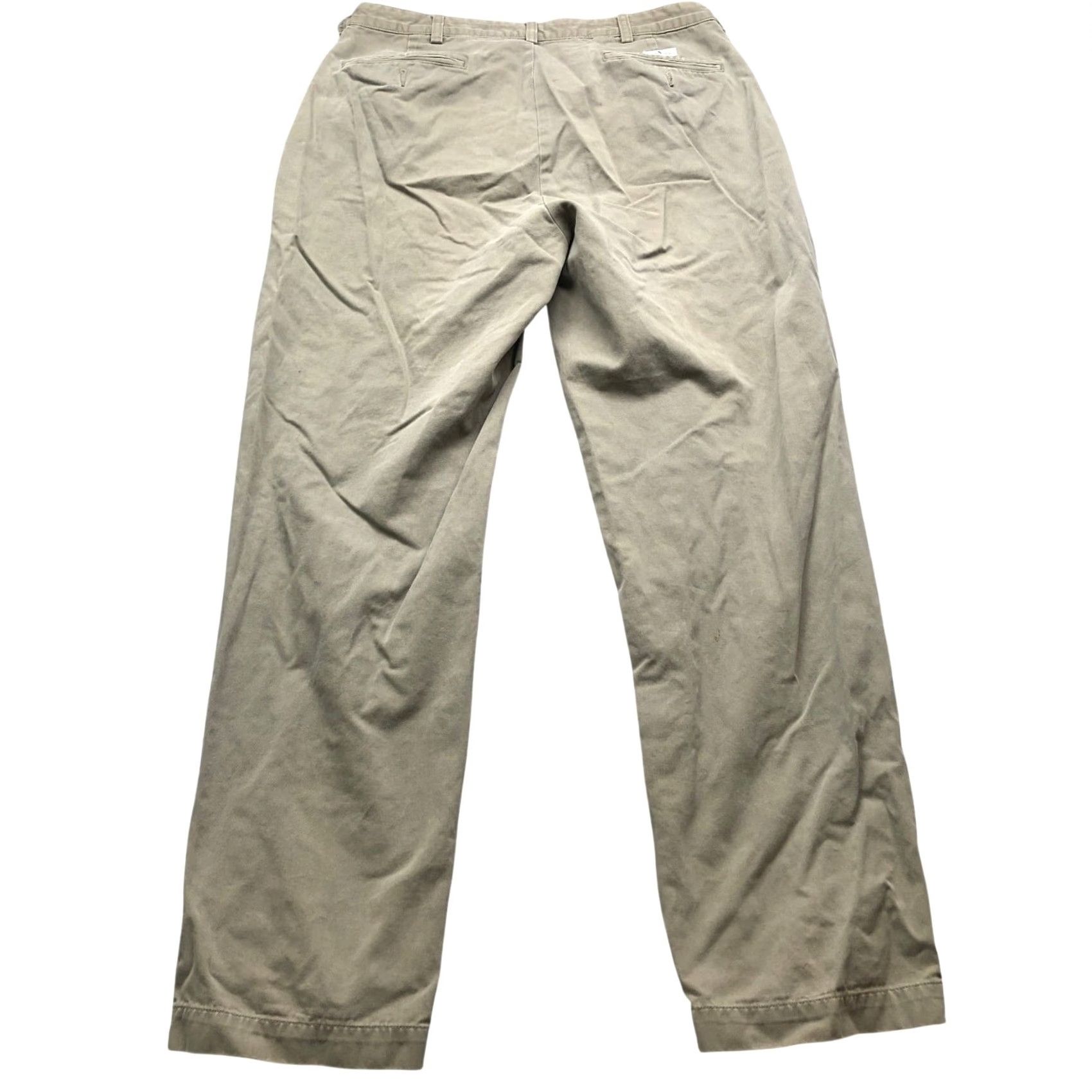 Polo Ralph Lauren Polo Ralph Lauren Chino Pants Mens 32X30 Khaki Twill Dress Pockets Brown Twill Regular Fit Casual Belt Logo Pocket N/A Size US XS / EU 42 / 0 - 5 Thumbnail