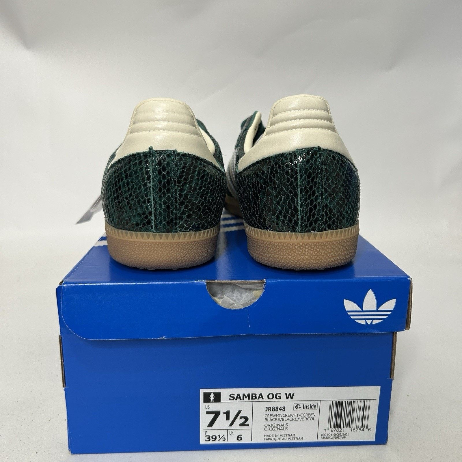 Adidas adidas Samba OG Snakeskin Pack - “Collegiate Green” JR8848 Size US 7.5 / IT 37.5 - 4 Thumbnail