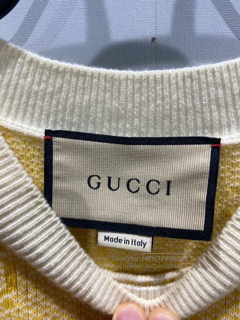 Gucci Gucci Ss24 full-print old-fashioned knitted dress Size S / US 4 / IT 40 - 3 Thumbnail
