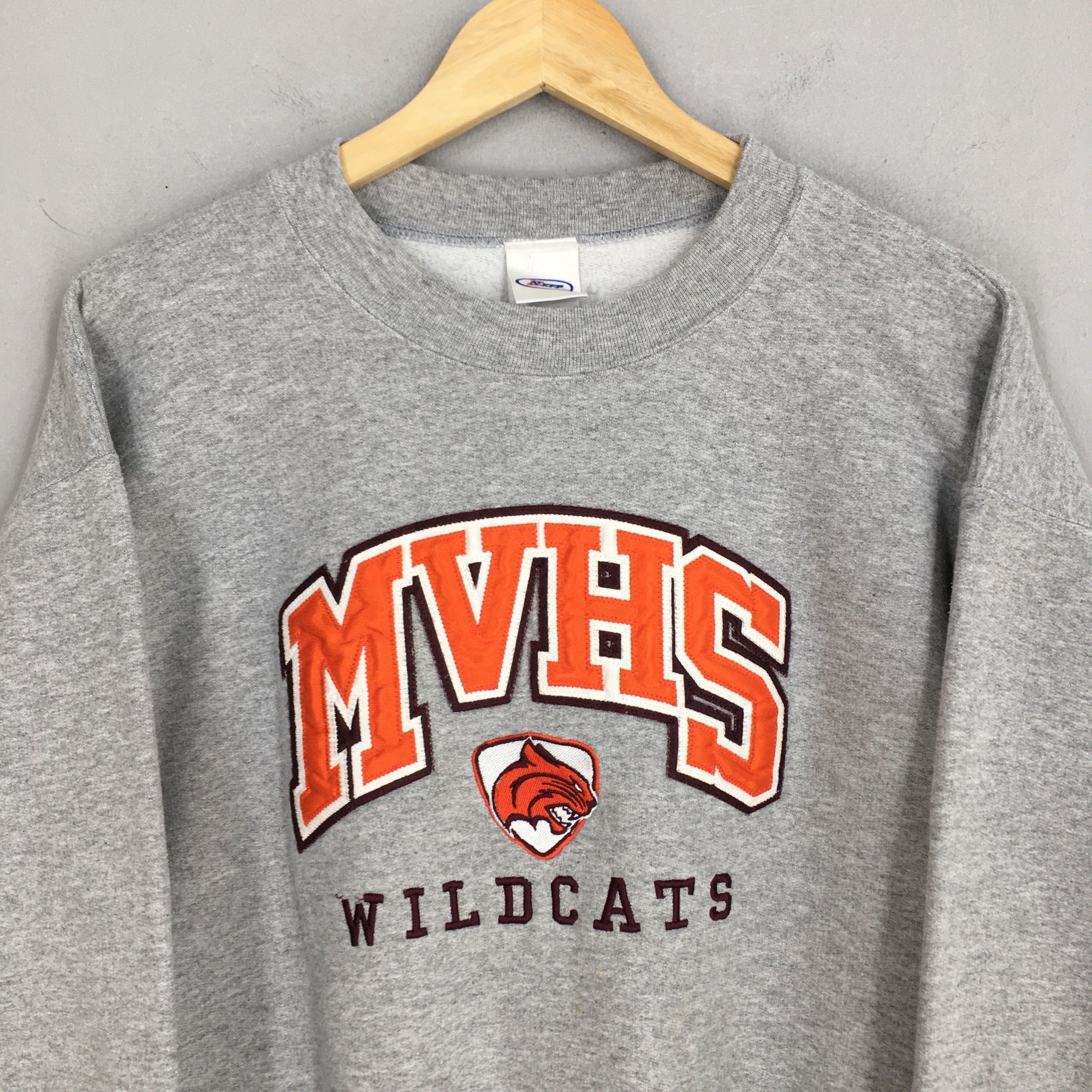 NCAA × NEFF Vintage MVHS Wildcats Ncaa Sweatshirt Medium Size US M / EU 48-50 / 2 - 2 Thumbnail