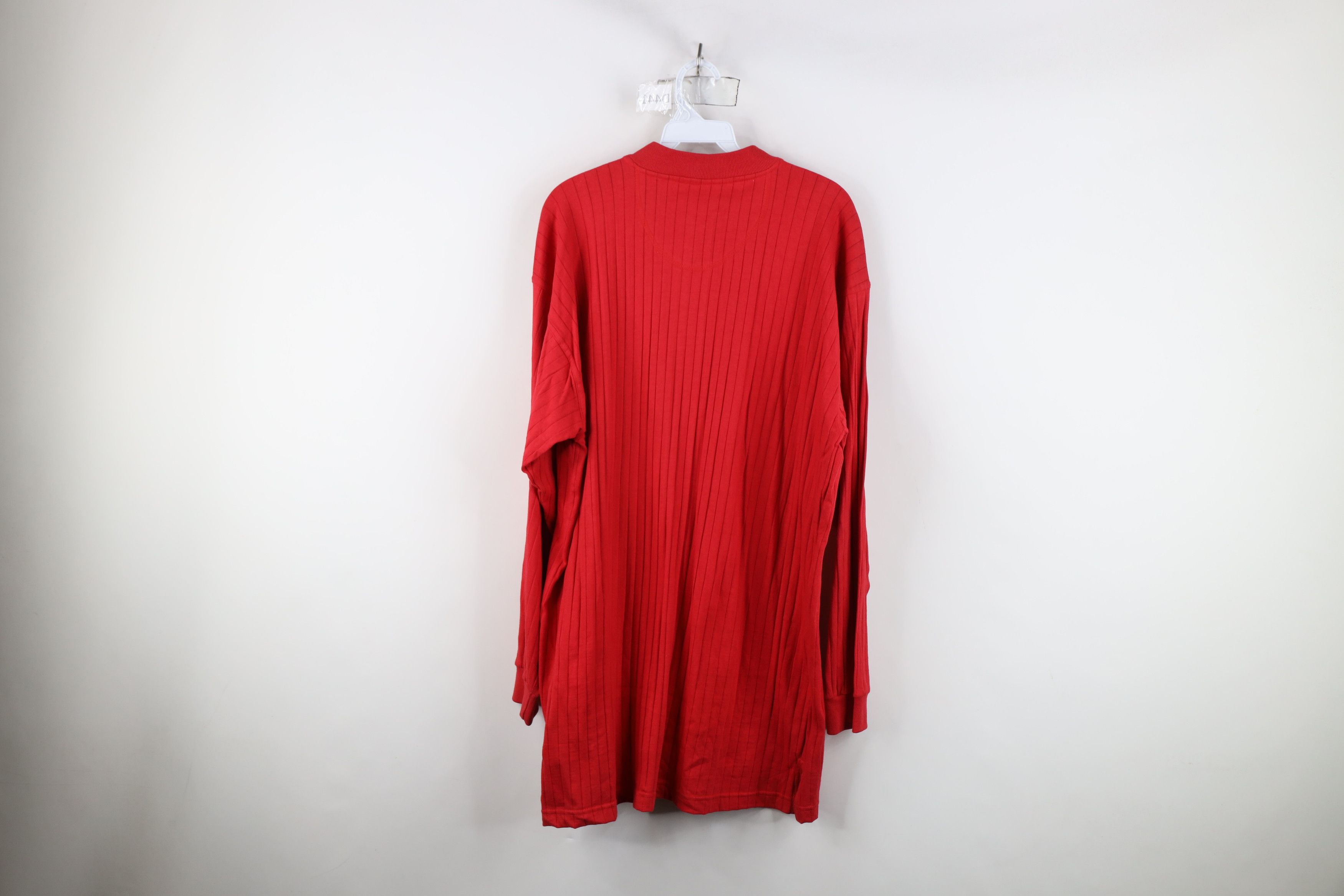 Vintage Vintage 90s Streetwear Striped Long Sleeve Henley T-Shirt Size US M / EU 48-50 / 2 - 12 Thumbnail