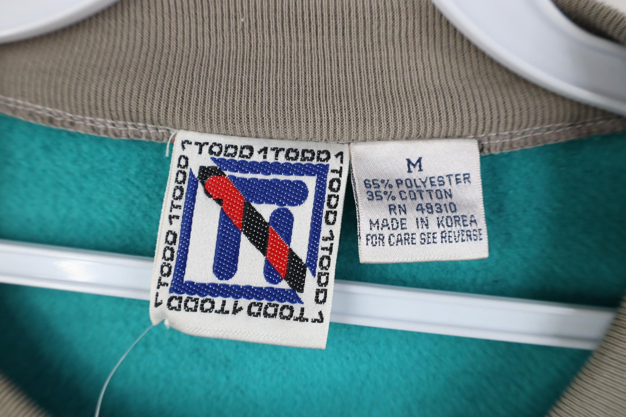 Vintage Deadstock Vintage 90s Streetwear Block Bullseye Sweatshirt Size US M / EU 48-50 / 2 - 6 Thumbnail