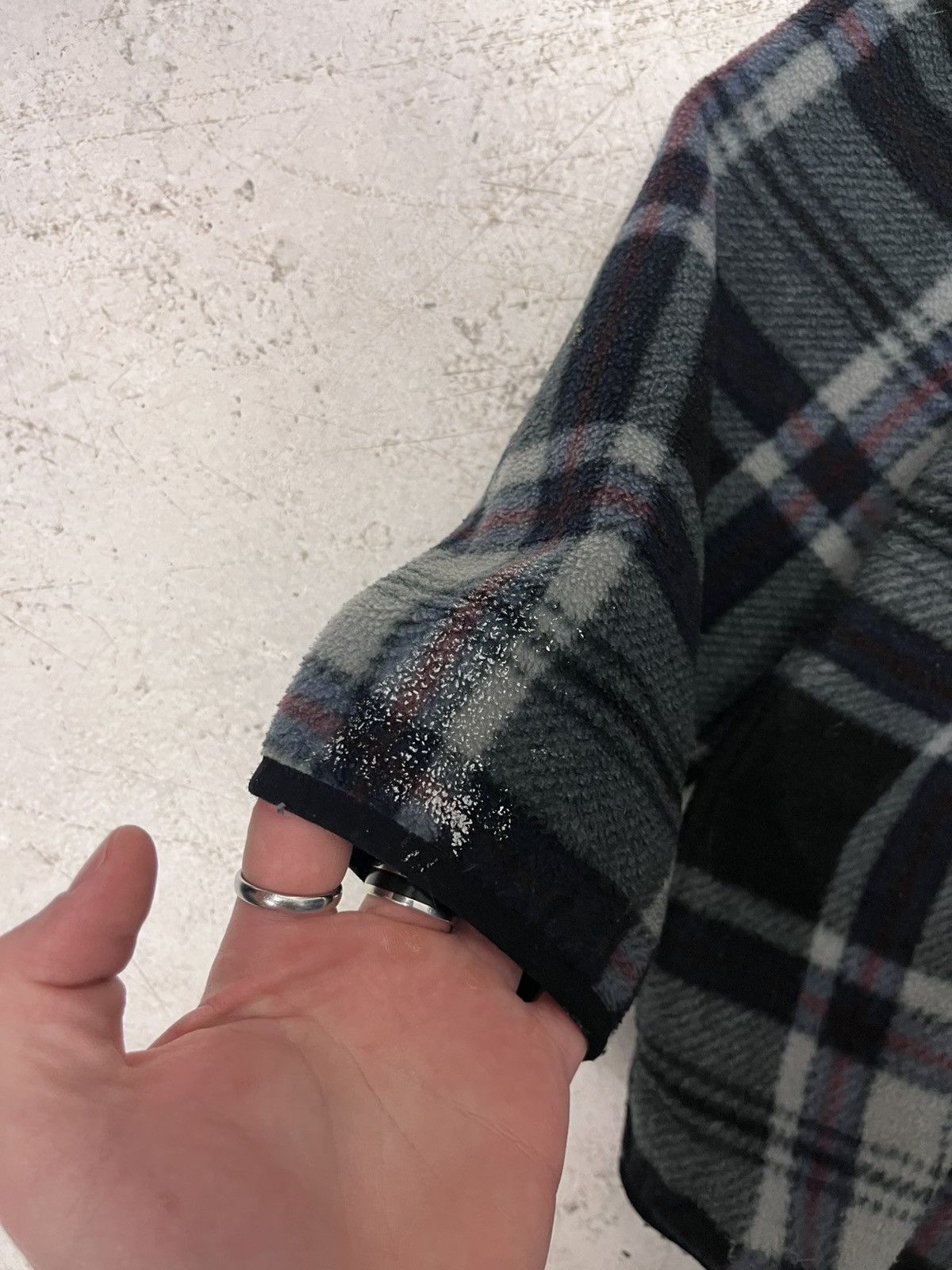Vintage Arnold palmer plaid button up fleece Size US XL / EU 56 / 4 - 3 Thumbnail
