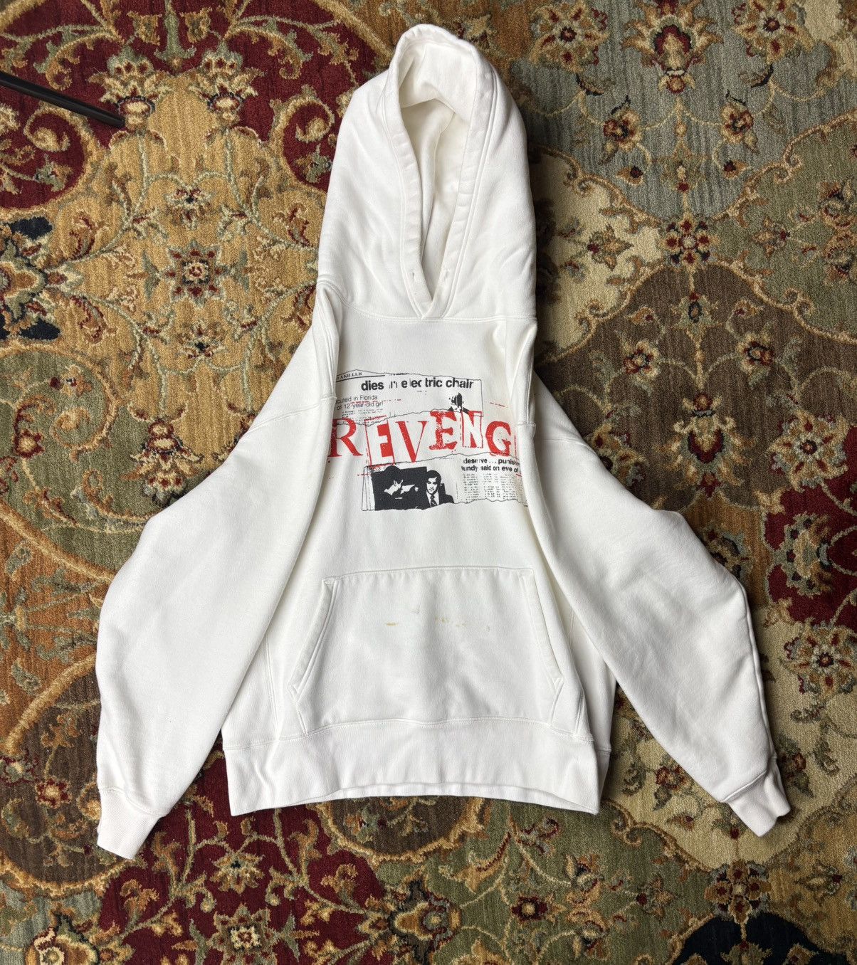 Revenge Revenge official Ted Bundy Hoodie Sweatshirt Size US XL / EU 56 / 4 - 1 Thumbnail