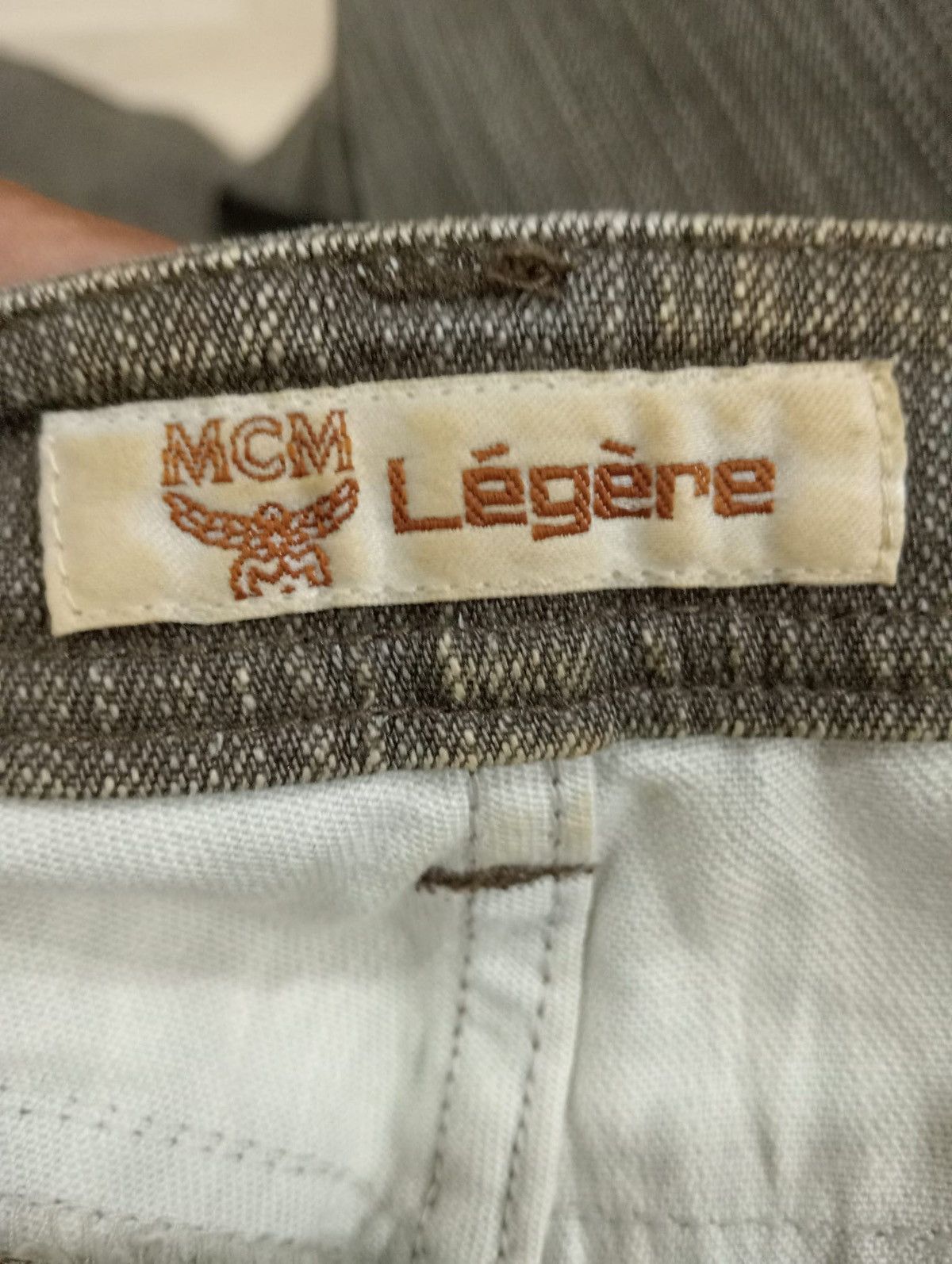 MCM MCM Legere Distressed Denim Size US 32 / EU 48 - 3 Thumbnail